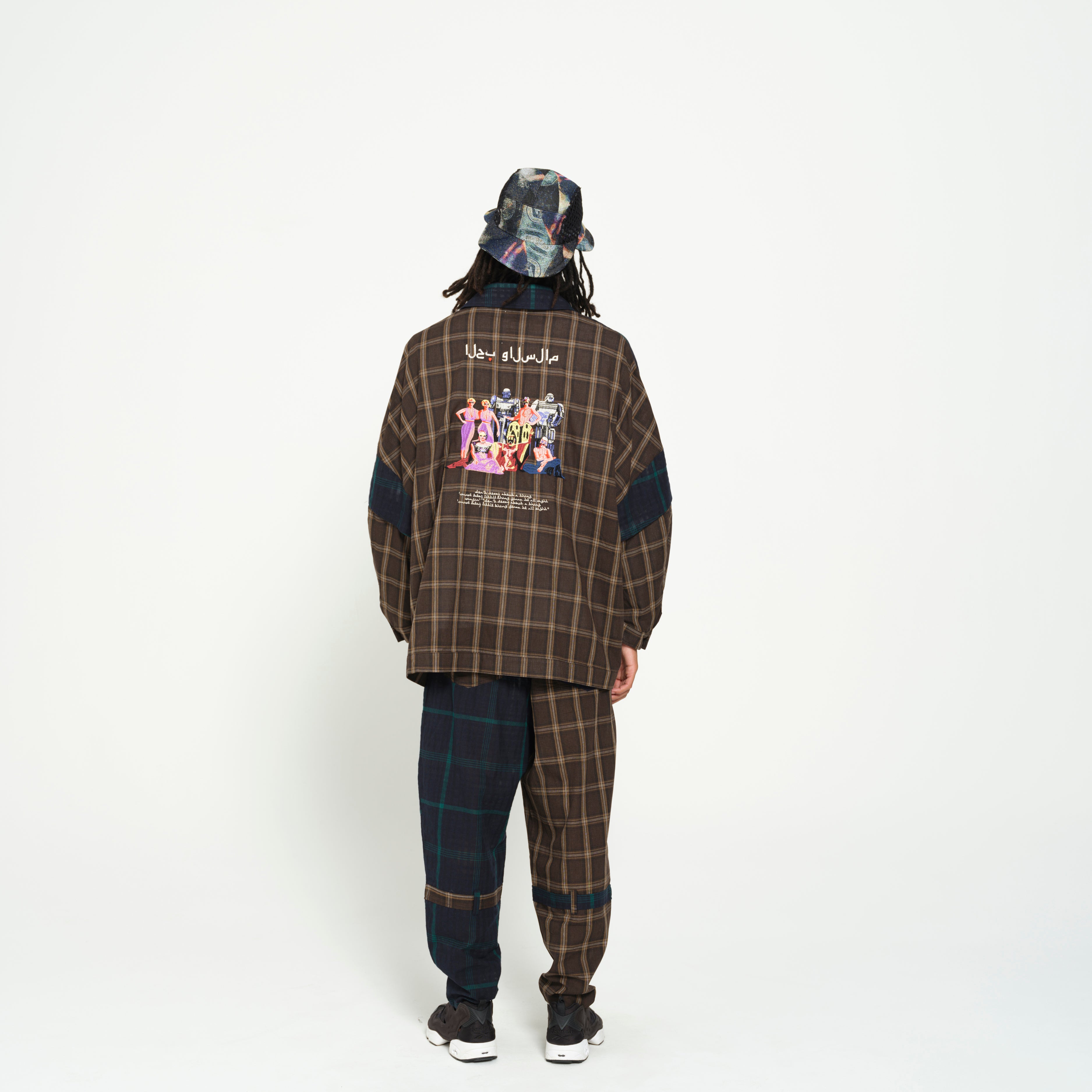 TRIBE EMBROI CHANGE JACKET | Color_Black | No_SF26SS-15_Black【STOF_ストフ】【入荷予定アイテム・入荷連絡可能】