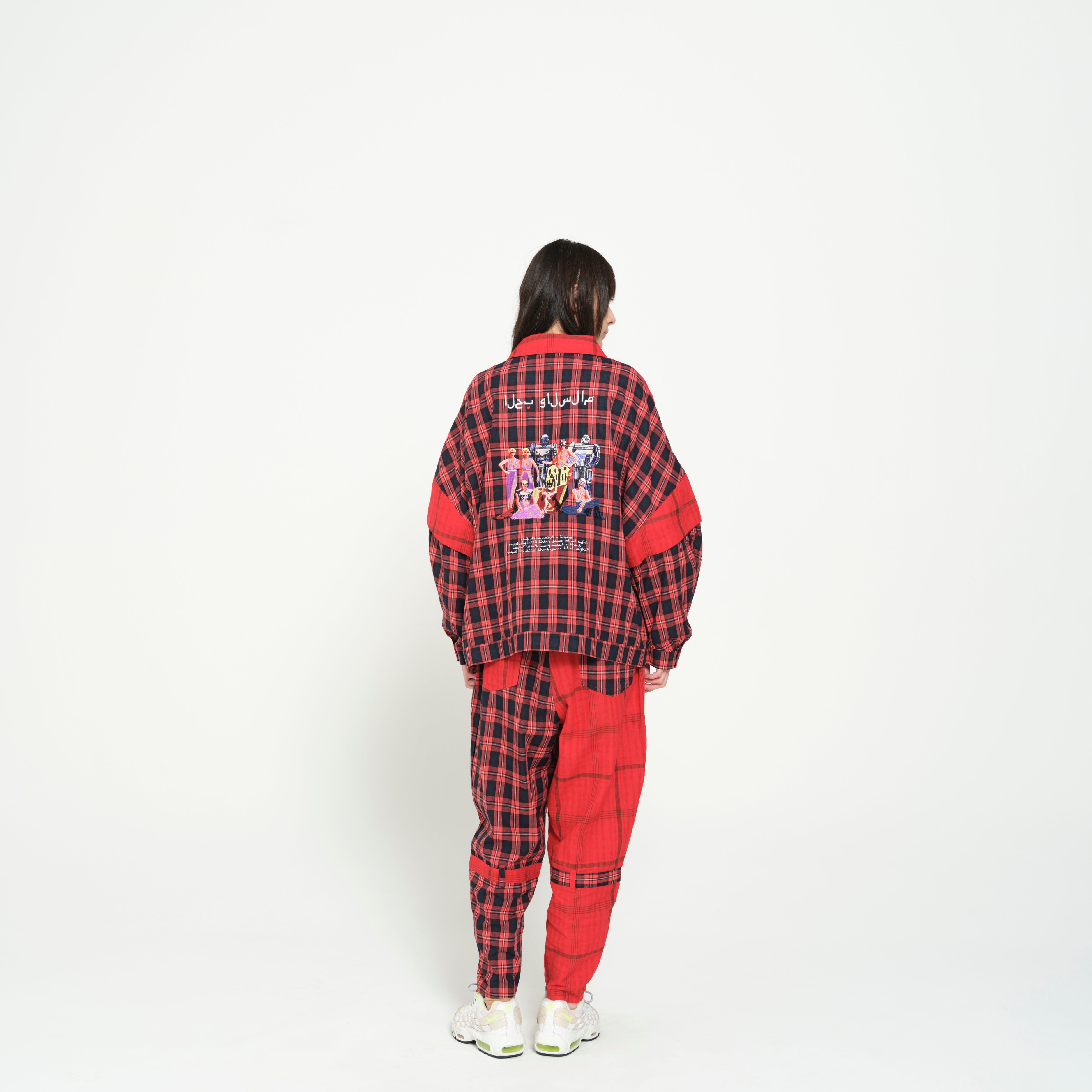TRIBE EMBROI CHANGE JACKET– Red | STOF