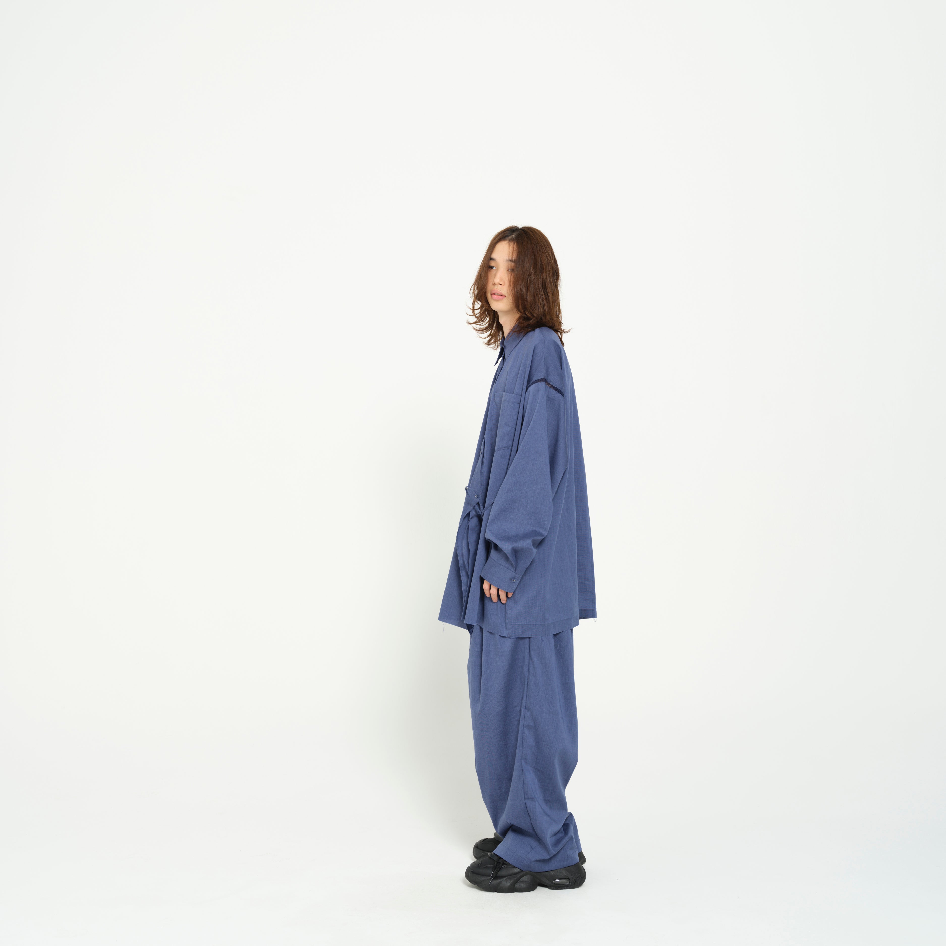 SAMUE SHIRT 改– Blue | STOF