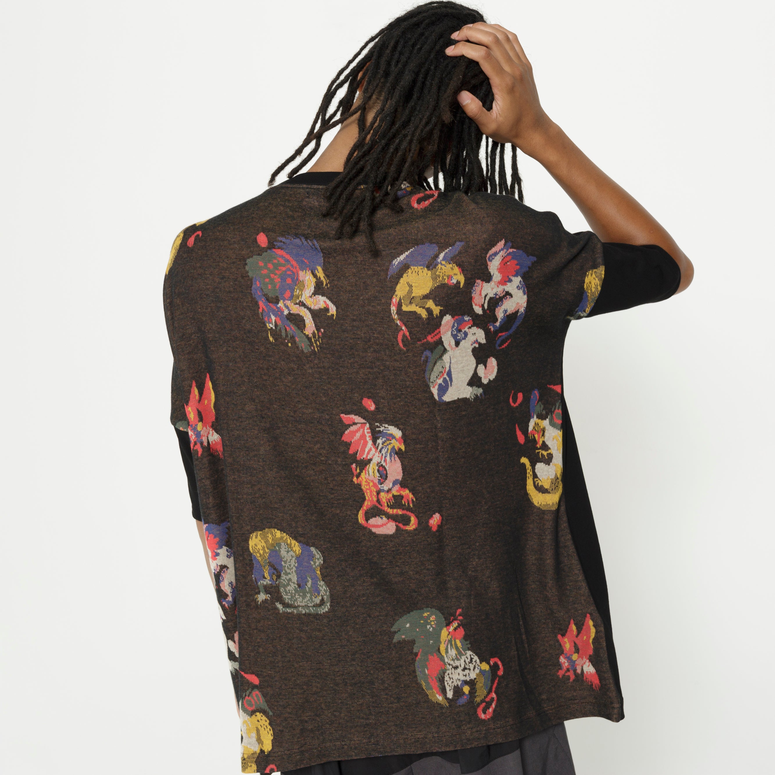 DIVERCITY JQ BIG TEE | Color_Chimera | No_SF26SS-21_Chimera【STOF_ストフ】【入荷予定アイテム・入荷連絡可能】