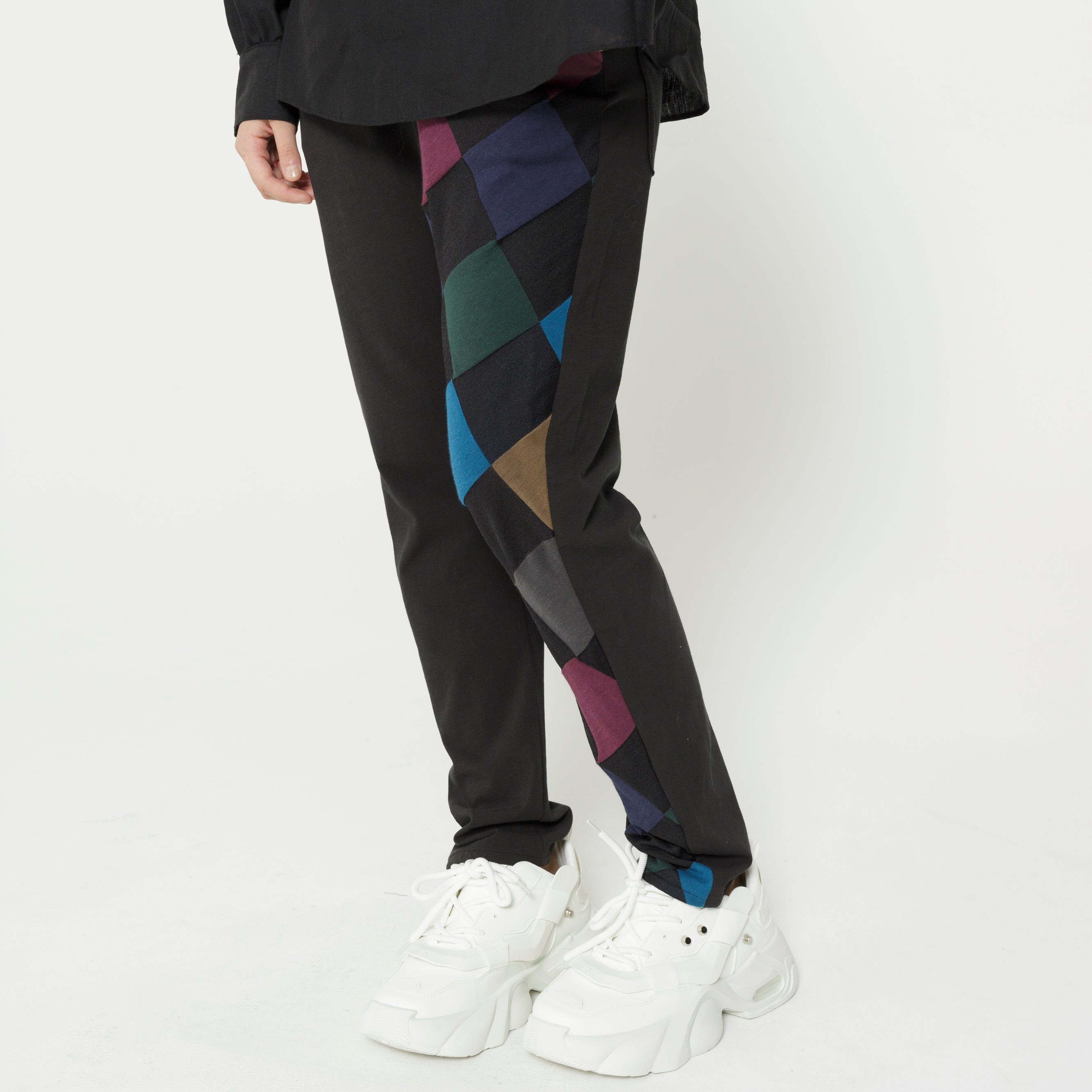 DIVERCITY JQ RELAX PANTS | Color_Argyle | No_SF26SS-23_Argyle【STOF_ストフ】【入荷予定アイテム・入荷連絡可能】