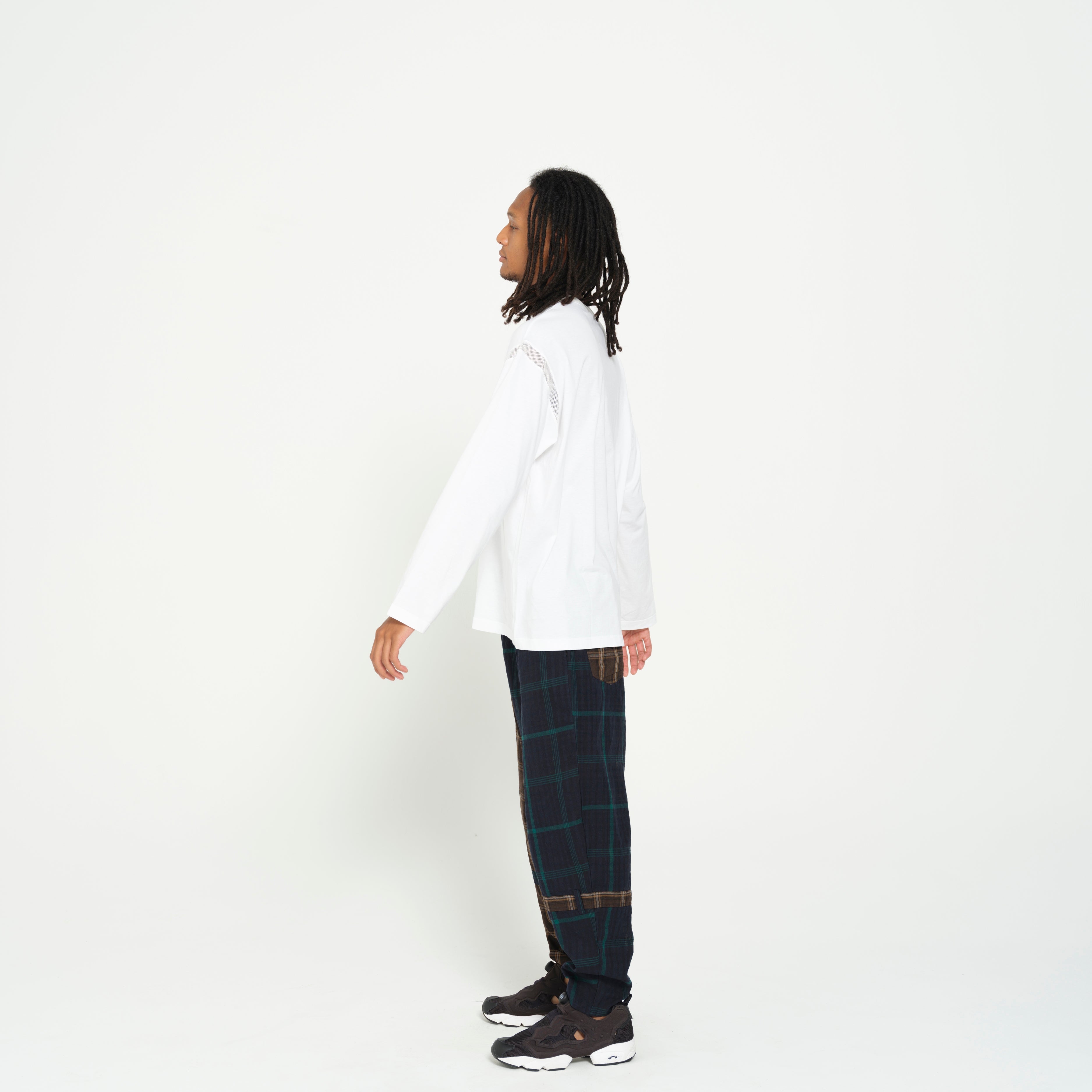 FAMICOM SAMUE L/S T-SHIRT– White | STOF