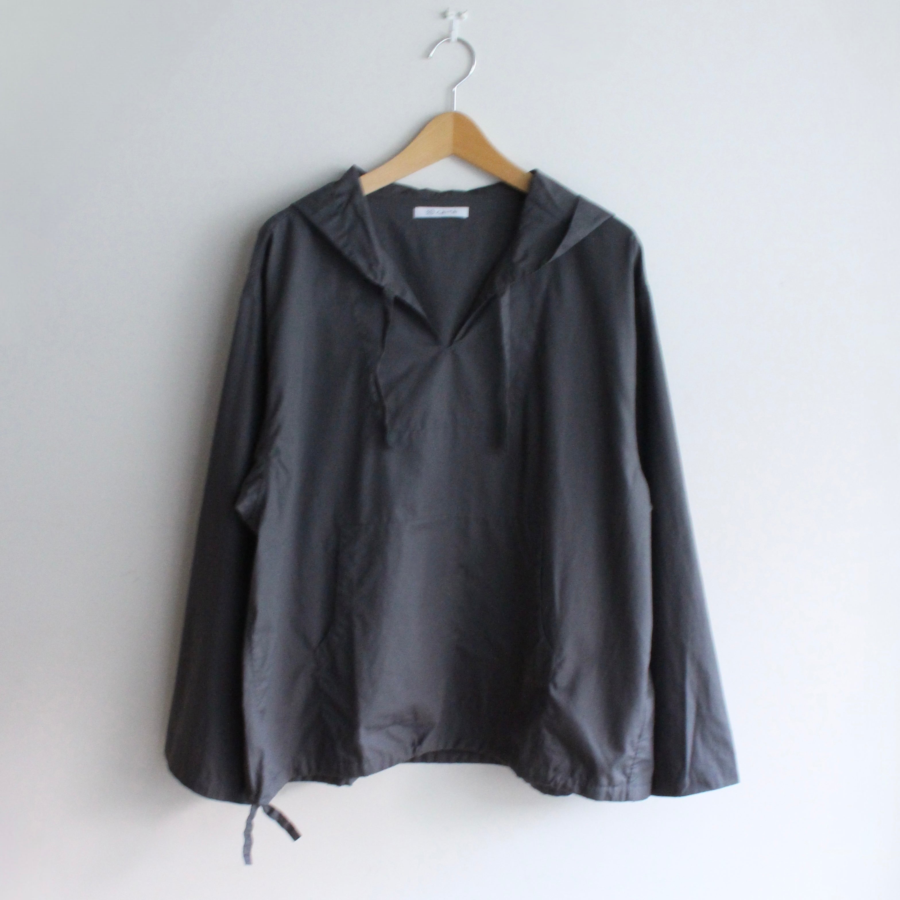 SHIRT PARKA- DYED BROAD – Grey | CATTA SHIRTS