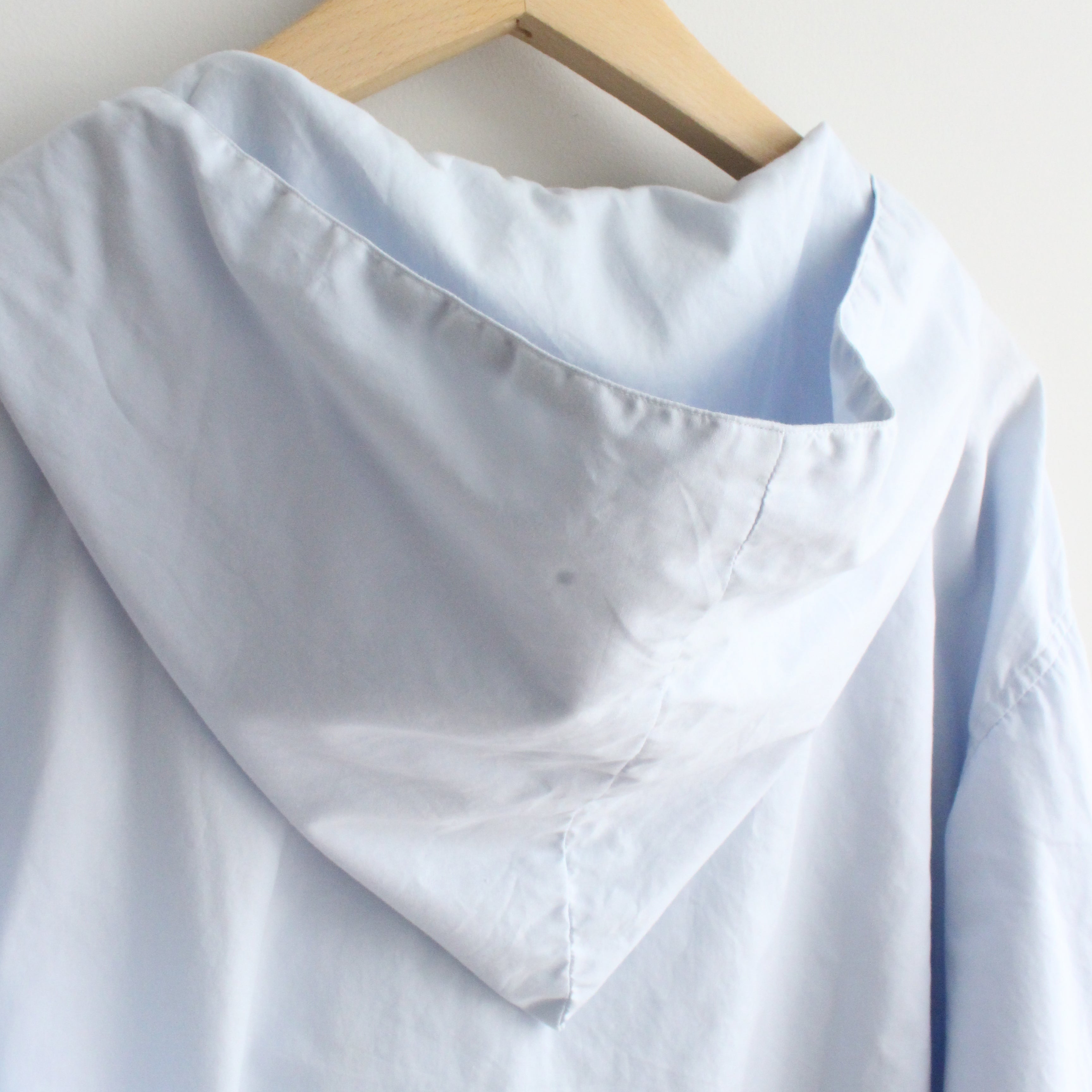 SHIRT PARKA- DYED BROAD – Blue | CATTA SHIRTS