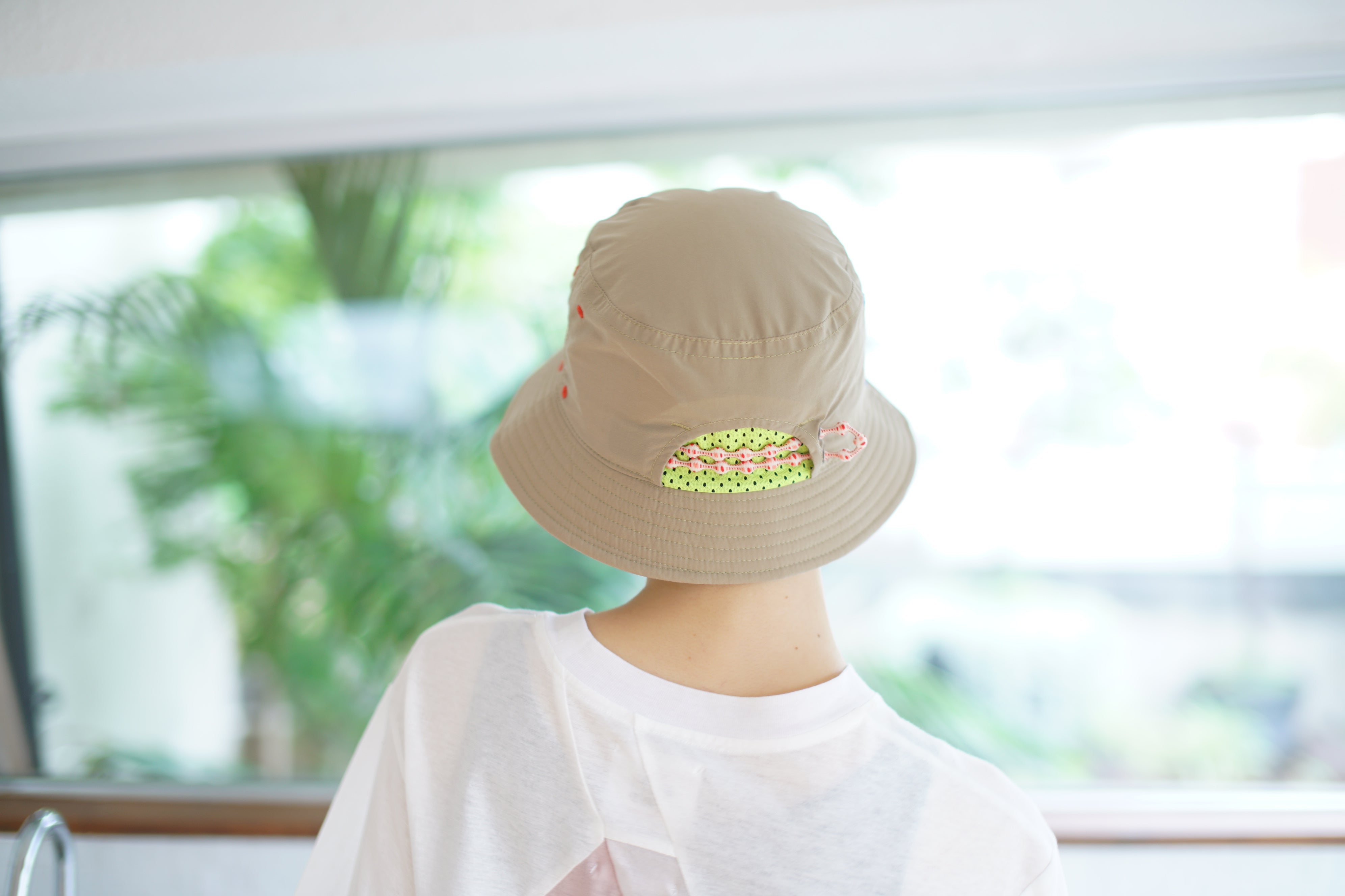 No:ST- CTP02 | Name:Caterpp Bucket Hat | Color:Black*Neon/Camel*Sakura【STOF_ストフ】
