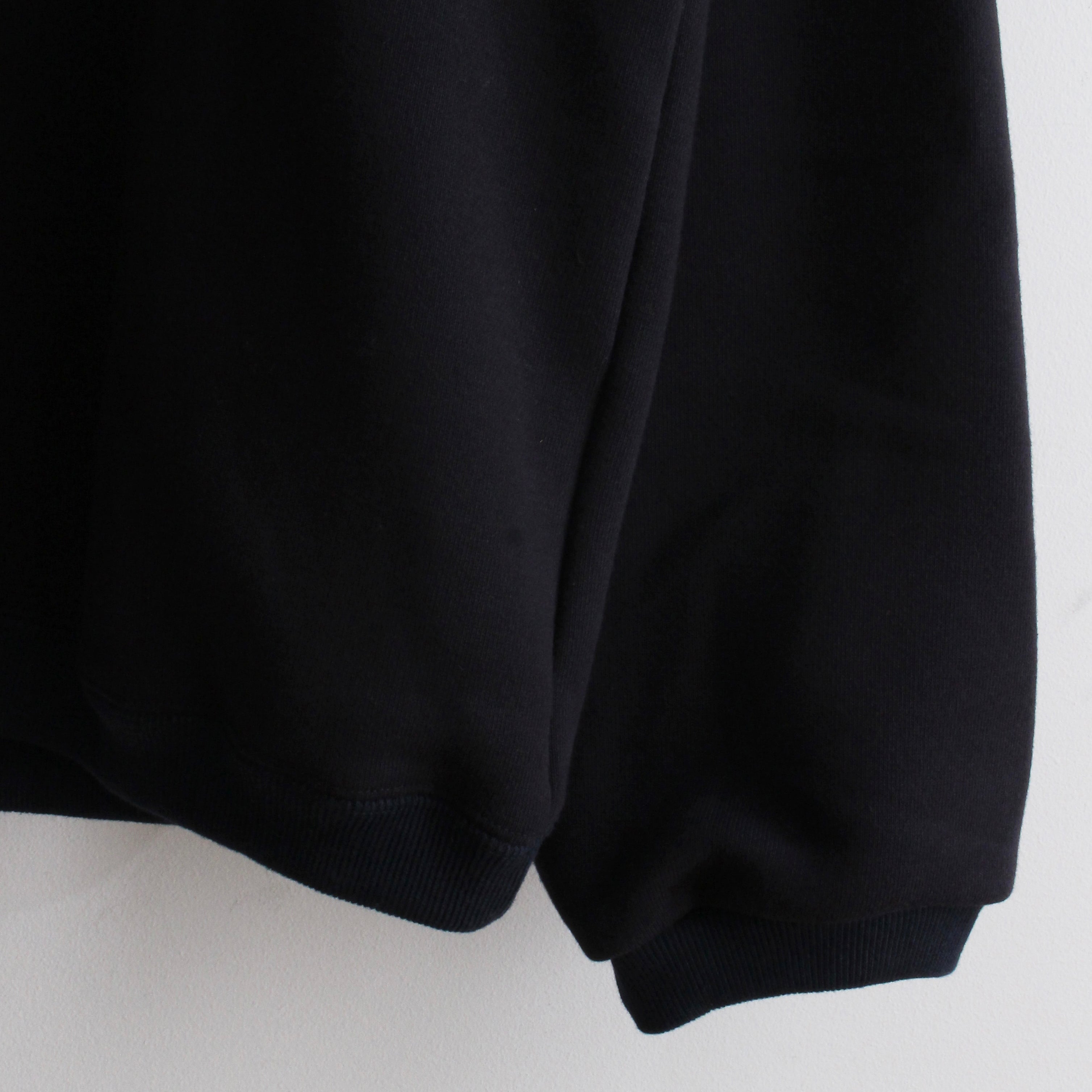 HALF ZIP SWEAT SHIRT | Color_Navy | No_STN-01_Navy【CATTA_カッタ】【入荷予定アイテム・入荷連絡可能】