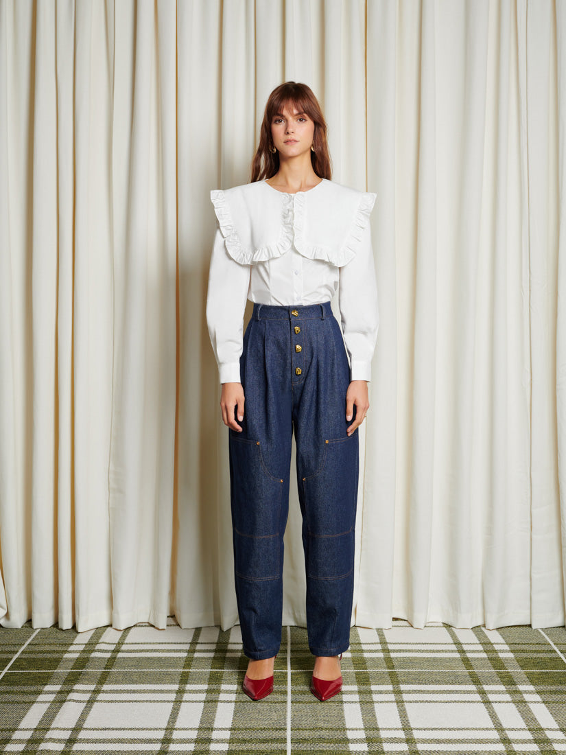 31GH00TRG145BLE | Dallin Denim Jeans | Color:Blue【GHOSPELL_ゴスペル】