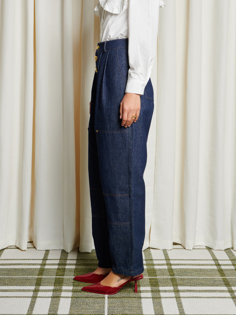 31GH00TRG145BLE | Dallin Denim Jeans | Color:Blue【GHOSPELL_ゴスペル】
