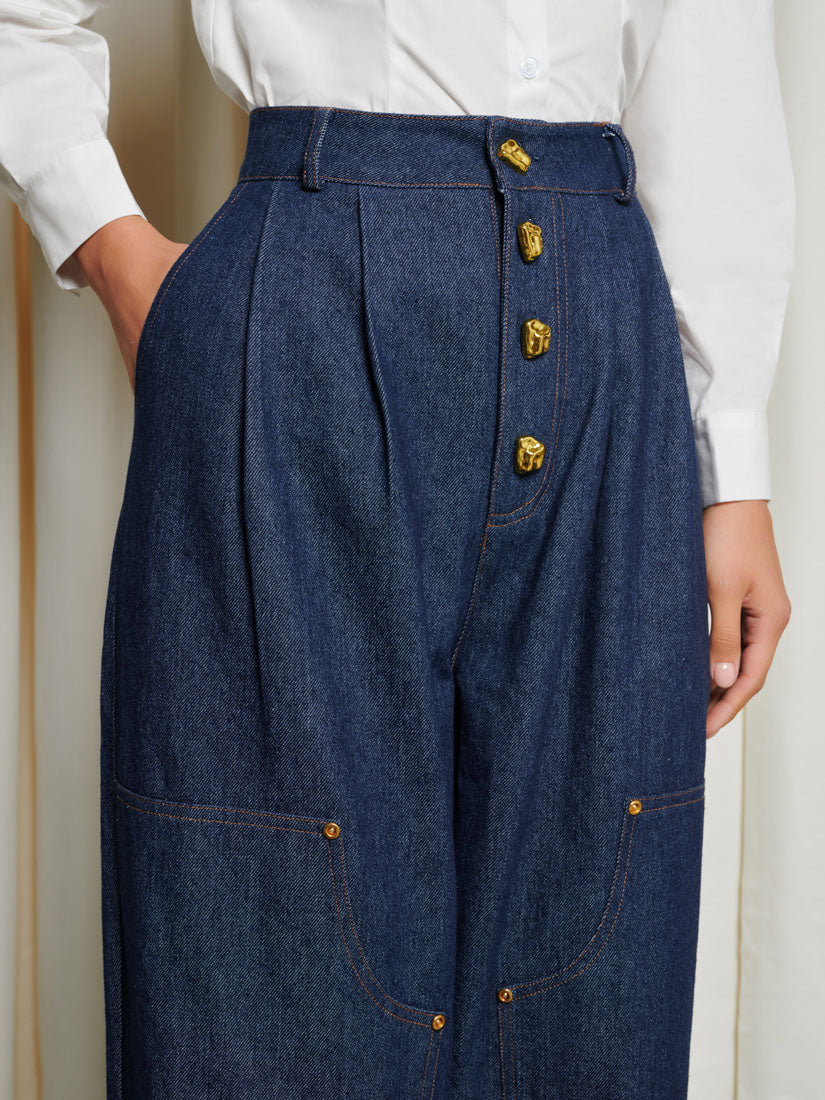 31GH00TRG145BLE | Dallin Denim Jeans | Color:Blue【GHOSPELL_ゴスペル】