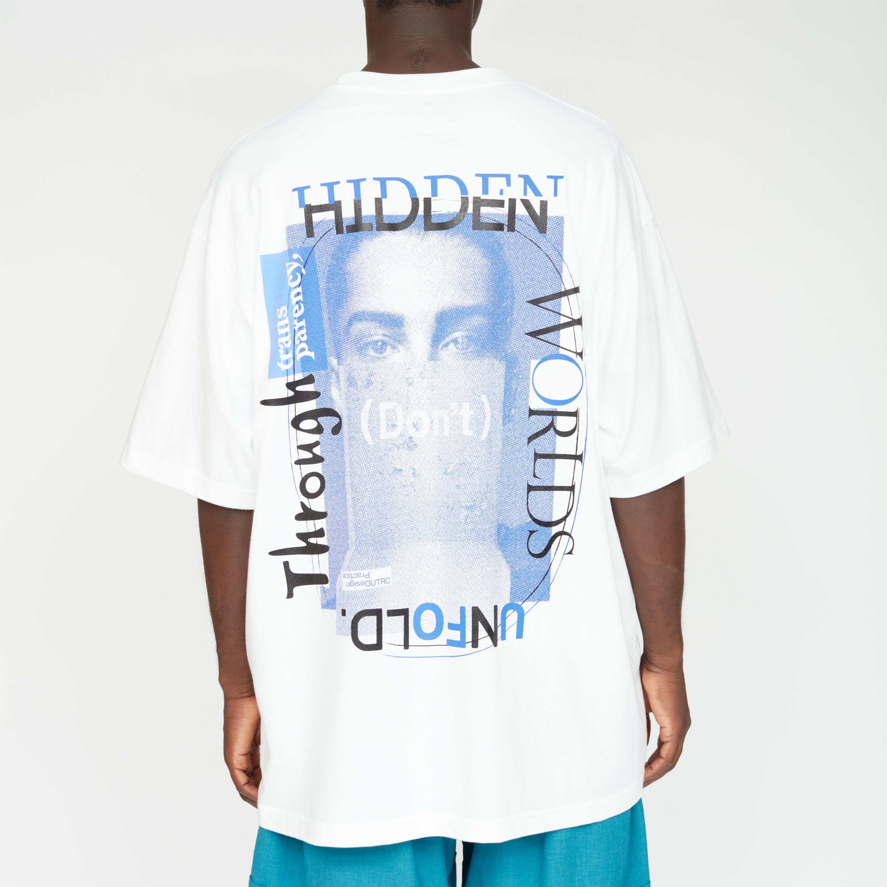 _177_White | Tee S/S_3 | Color:White【UNTRACE_アントレース】