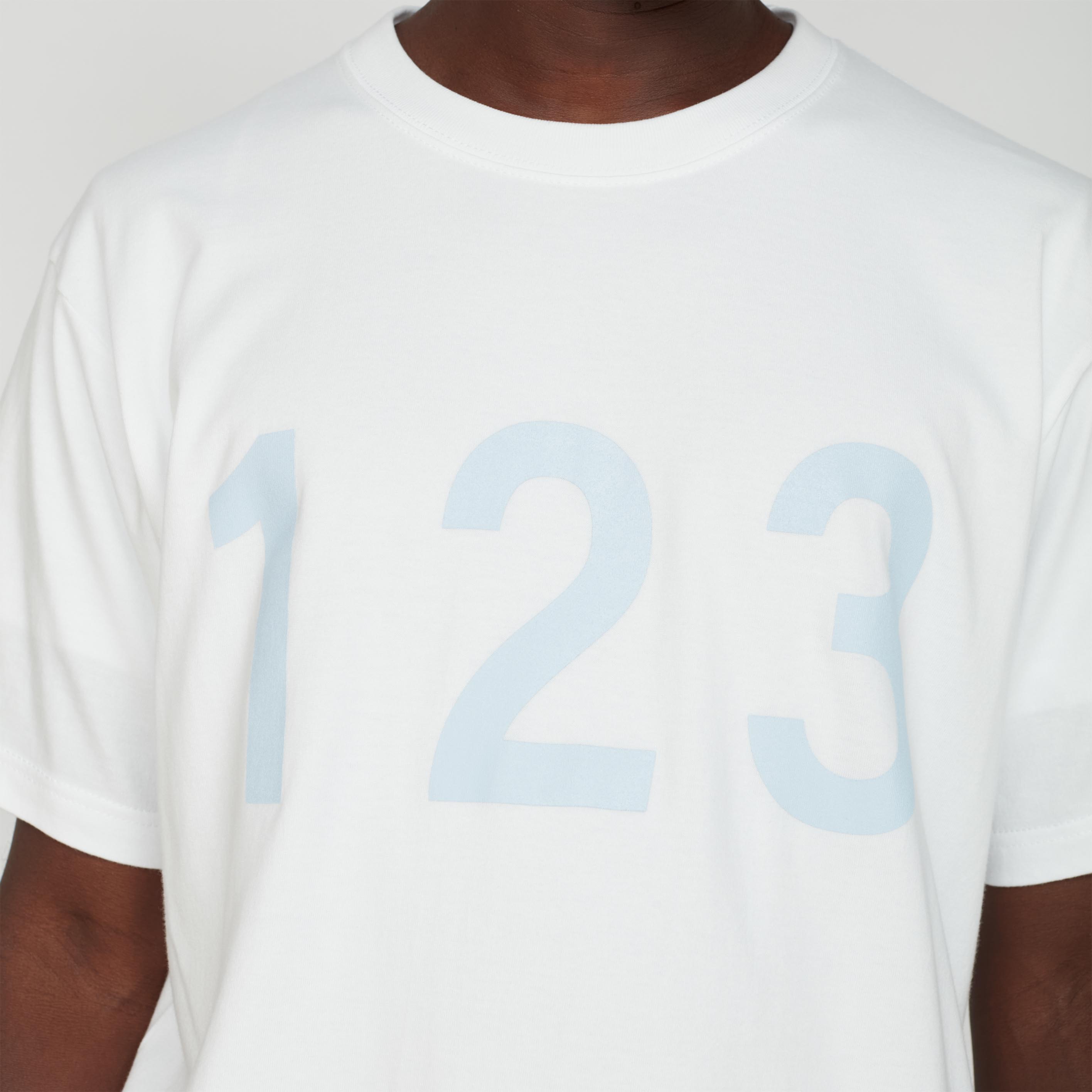 _176_White | Tee S/S_2 | Color:White【UNTRACE_アントレース】