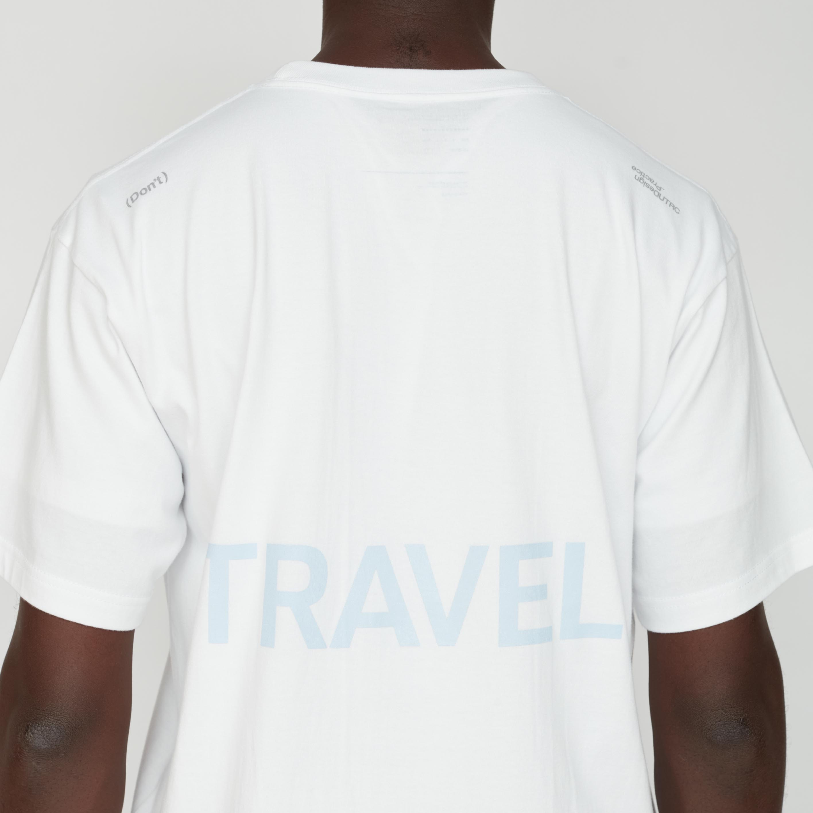 _176_White | Tee S/S_2 | Color:White【UNTRACE_アントレース】