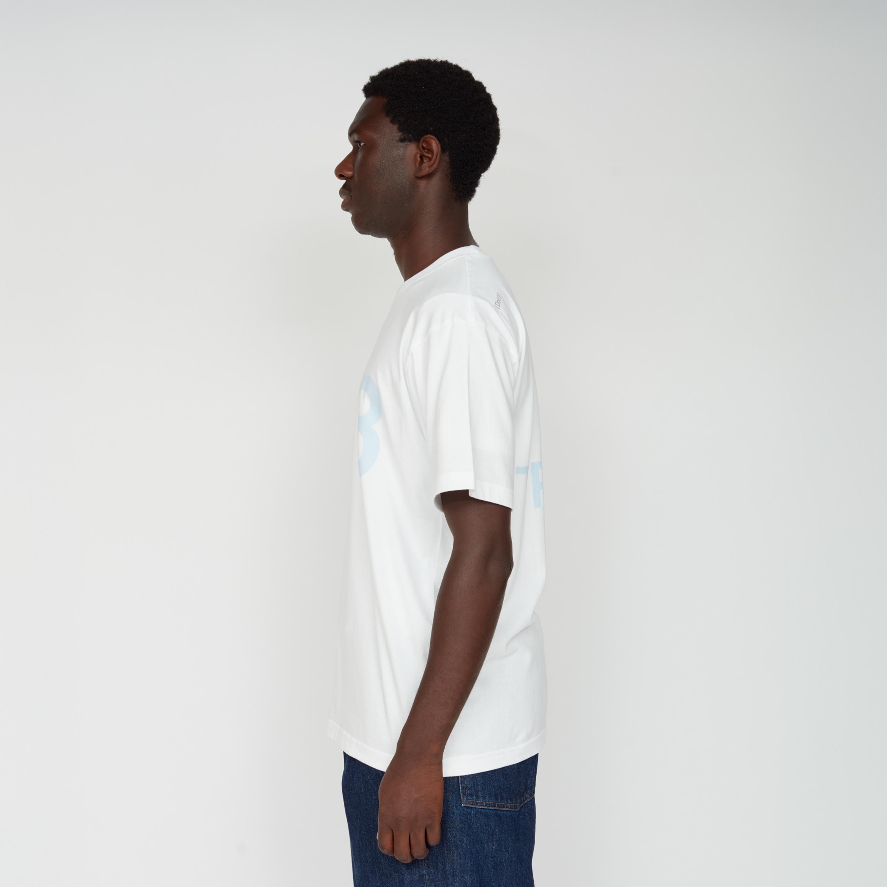 _176_White | Tee S/S_2 | Color:White【UNTRACE_アントレース】