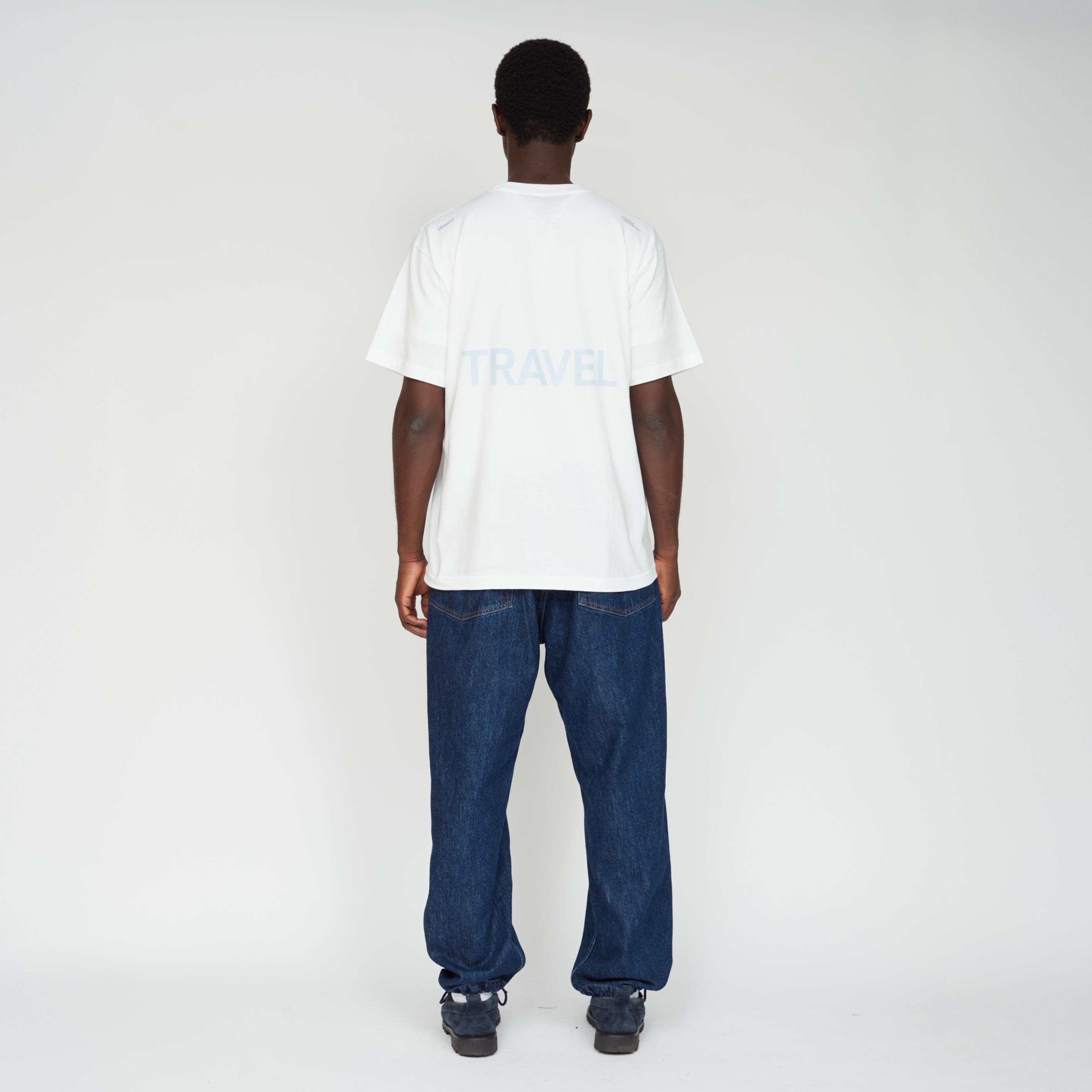 _176_White | Tee S/S_2 | Color:White【UNTRACE_アントレース】