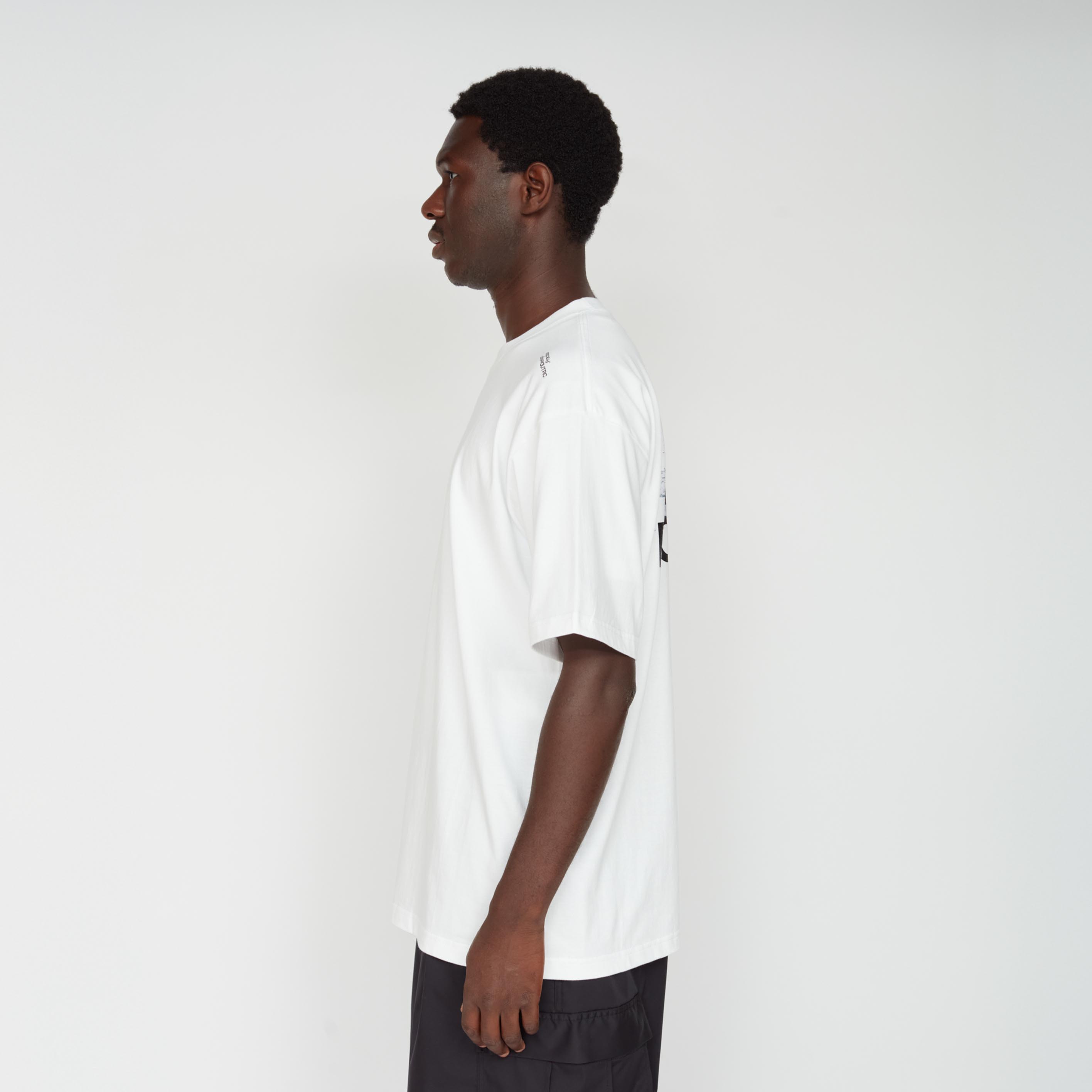 _175_White | Tee S/S_1 | Color:White【UNTRACE_アントレース】