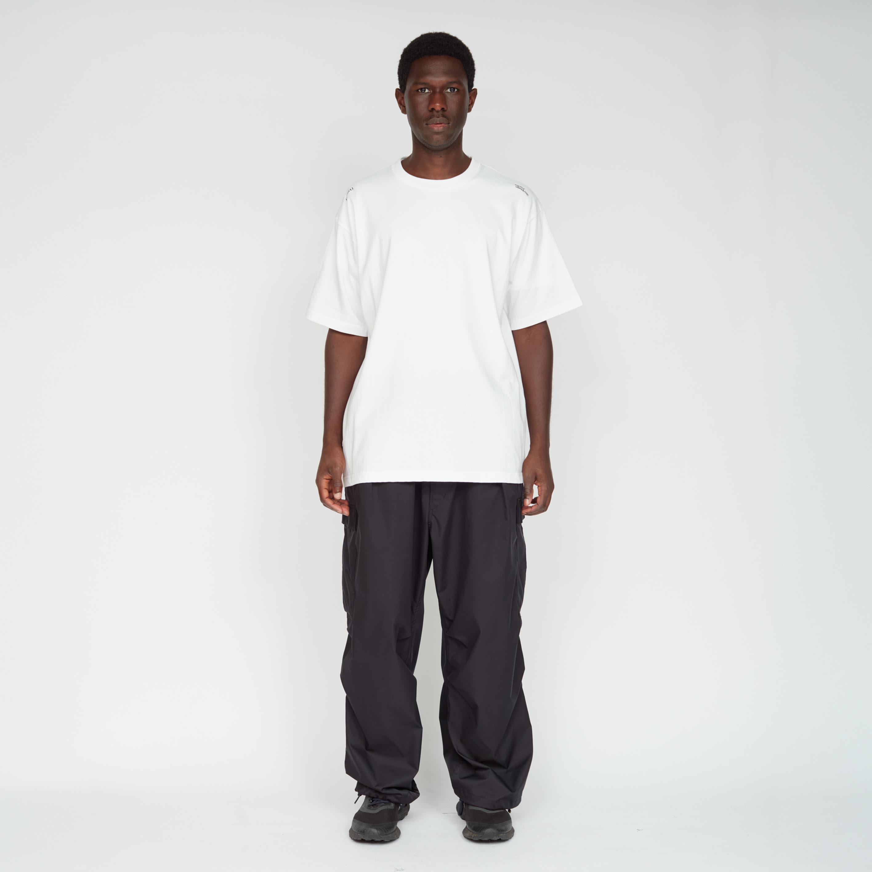 _175_White | Tee S/S_1 | Color:White【UNTRACE_アントレース】