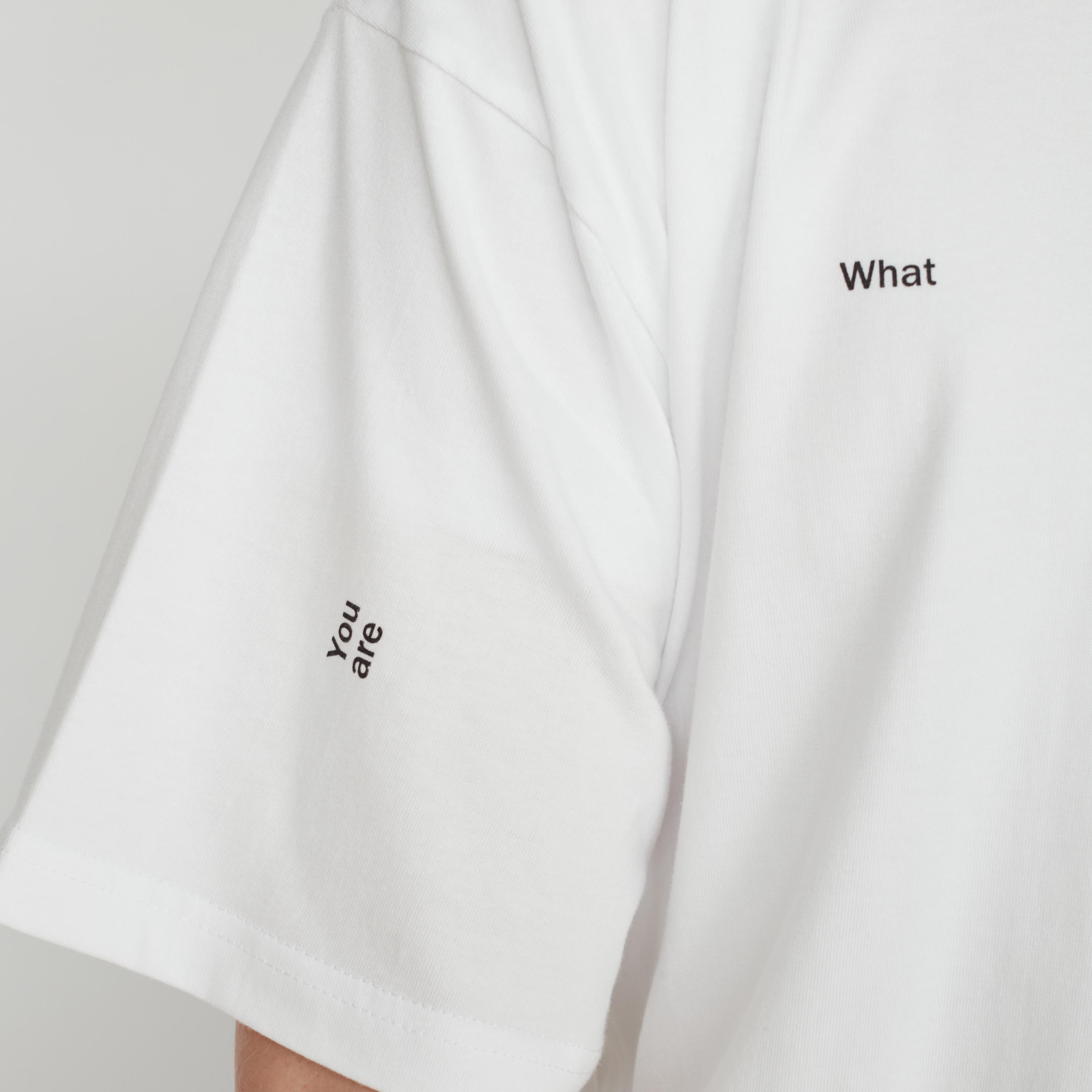 _178_White | Tee S/S_4 | Color:White【UNTRACE_アントレース】