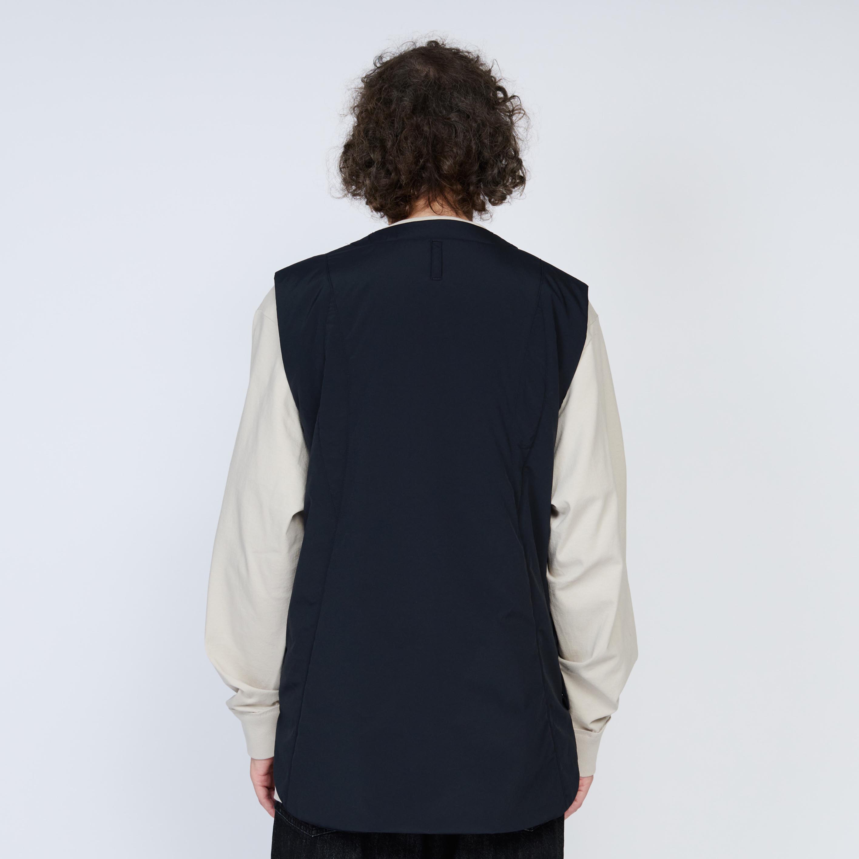 ジッパーベスト | Color_Color: Black | No__206_color: black【UNTRACE_アントレース】