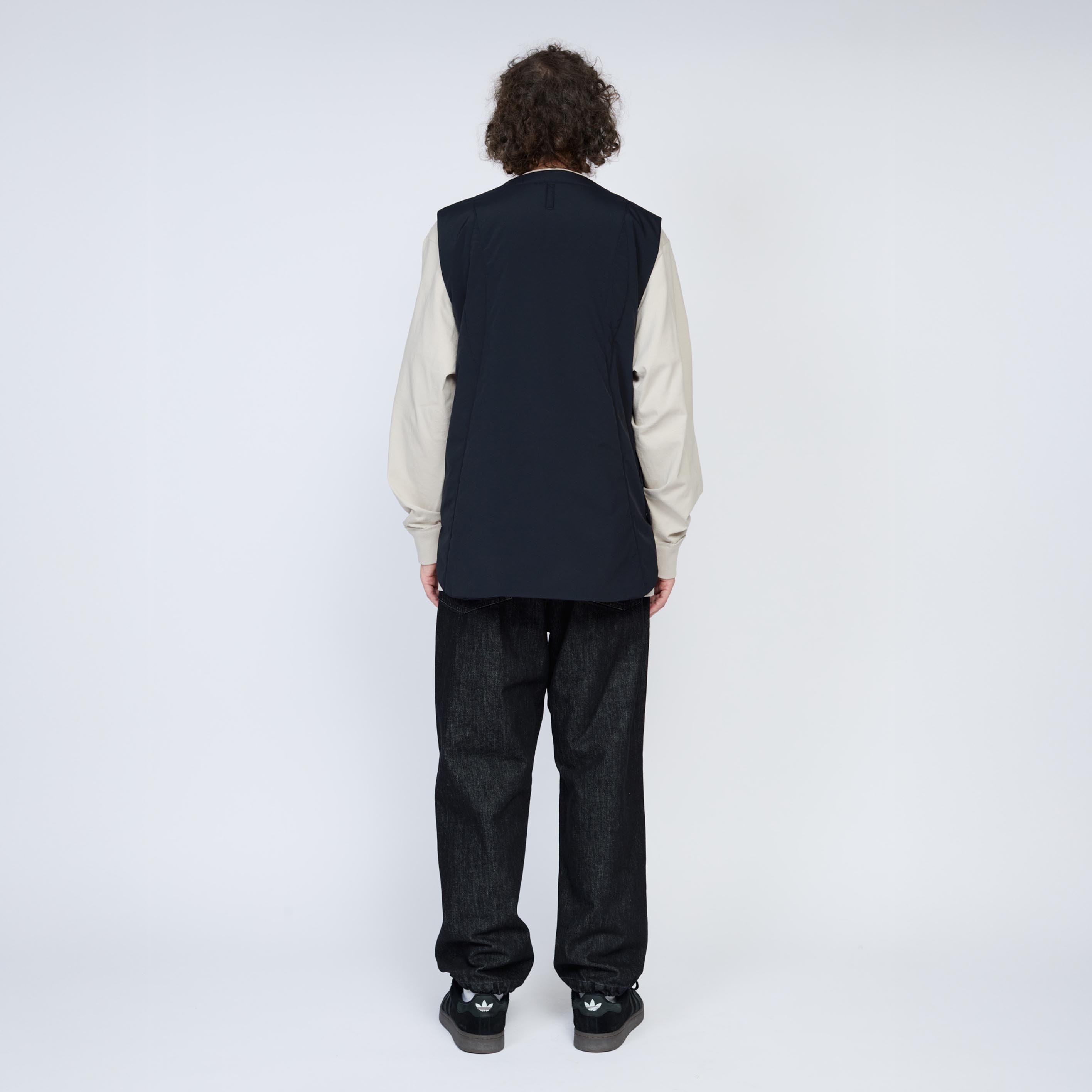 ジッパーベスト | Color_Color: Black | No__206_color: black【UNTRACE_アントレース】