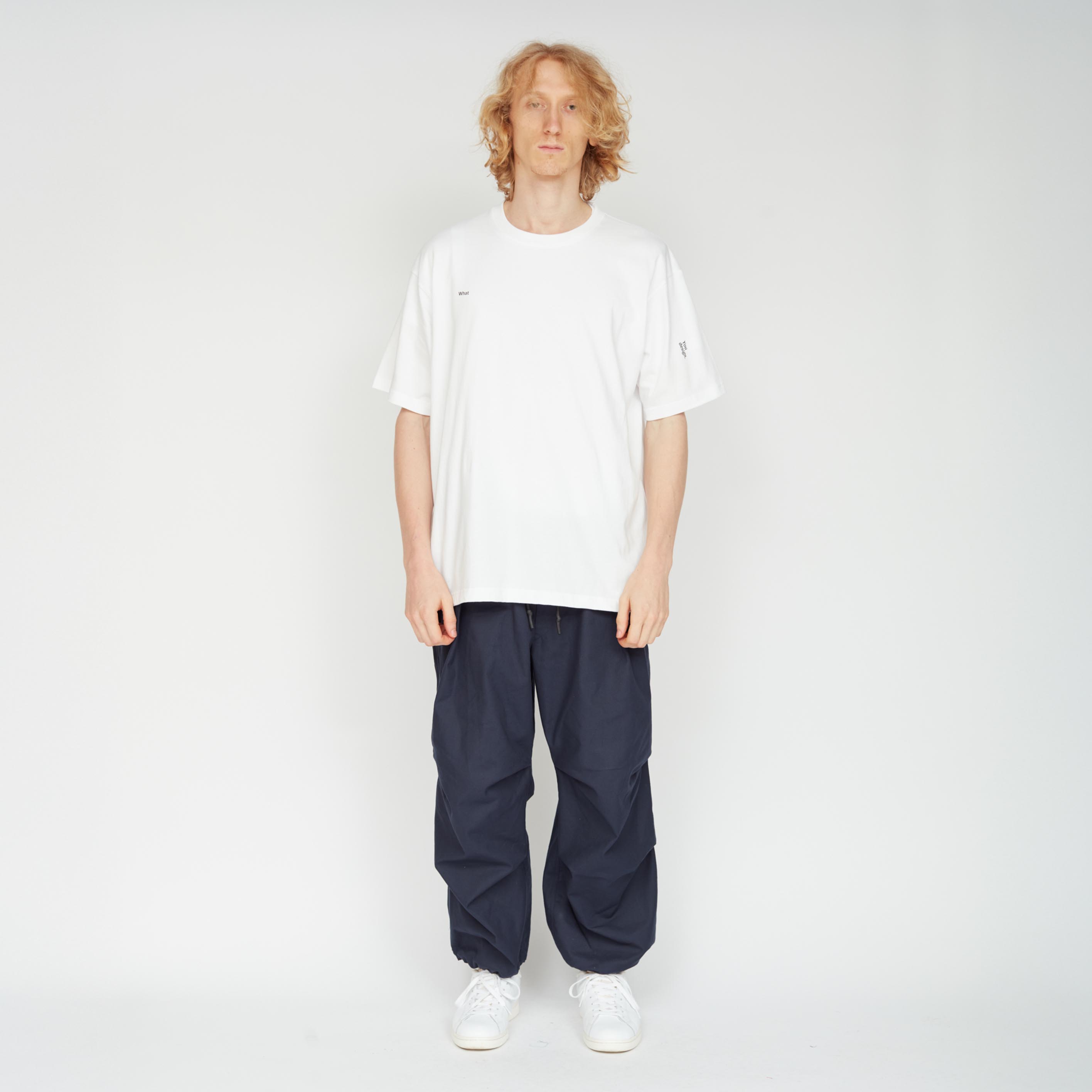 _178_White | Tee S/S_4 | Color:White【UNTRACE_アントレース】