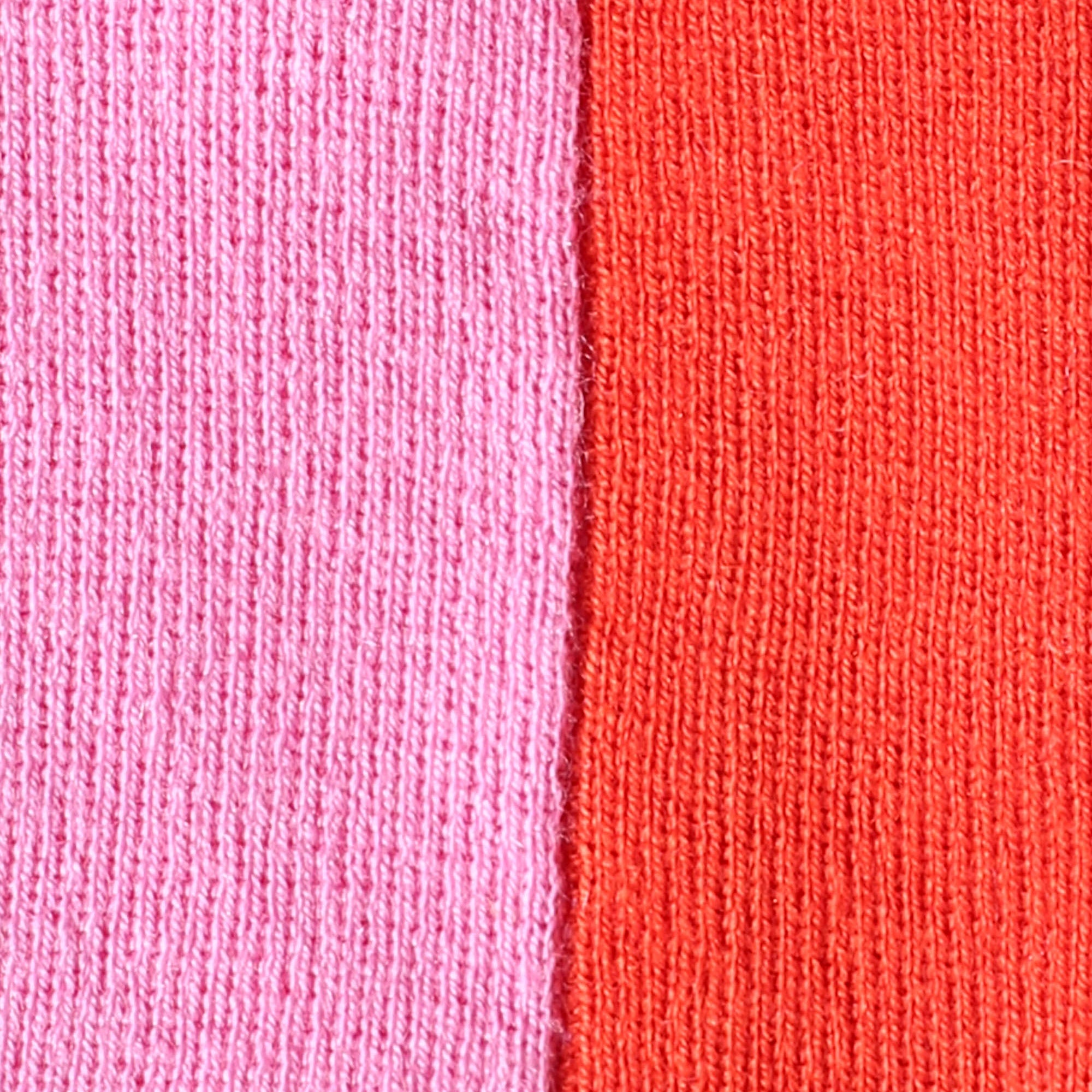 Color Block Knit – Pink | WHYTO