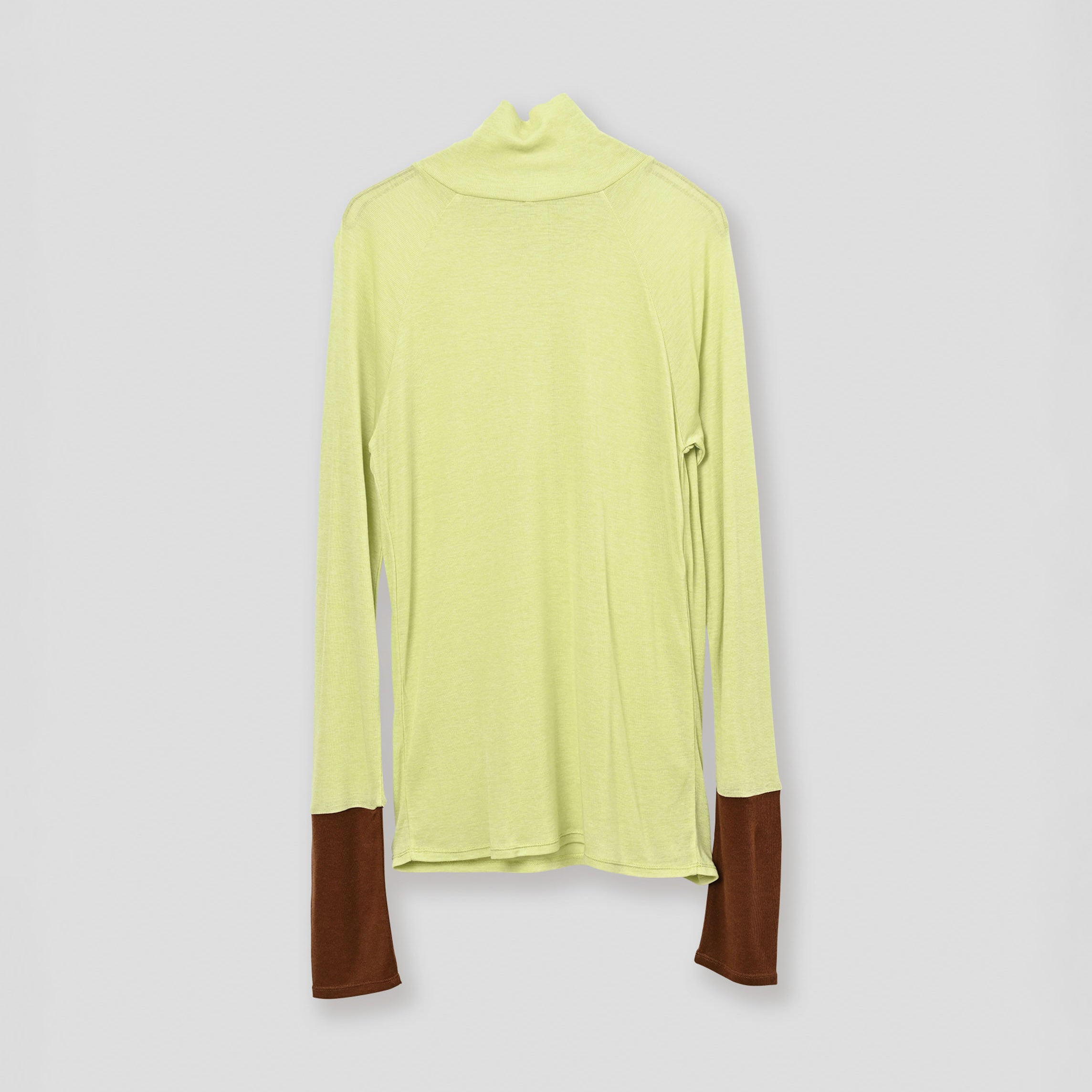 front button turtleneck – Lime | WHYTO | 入荷予定アイテム