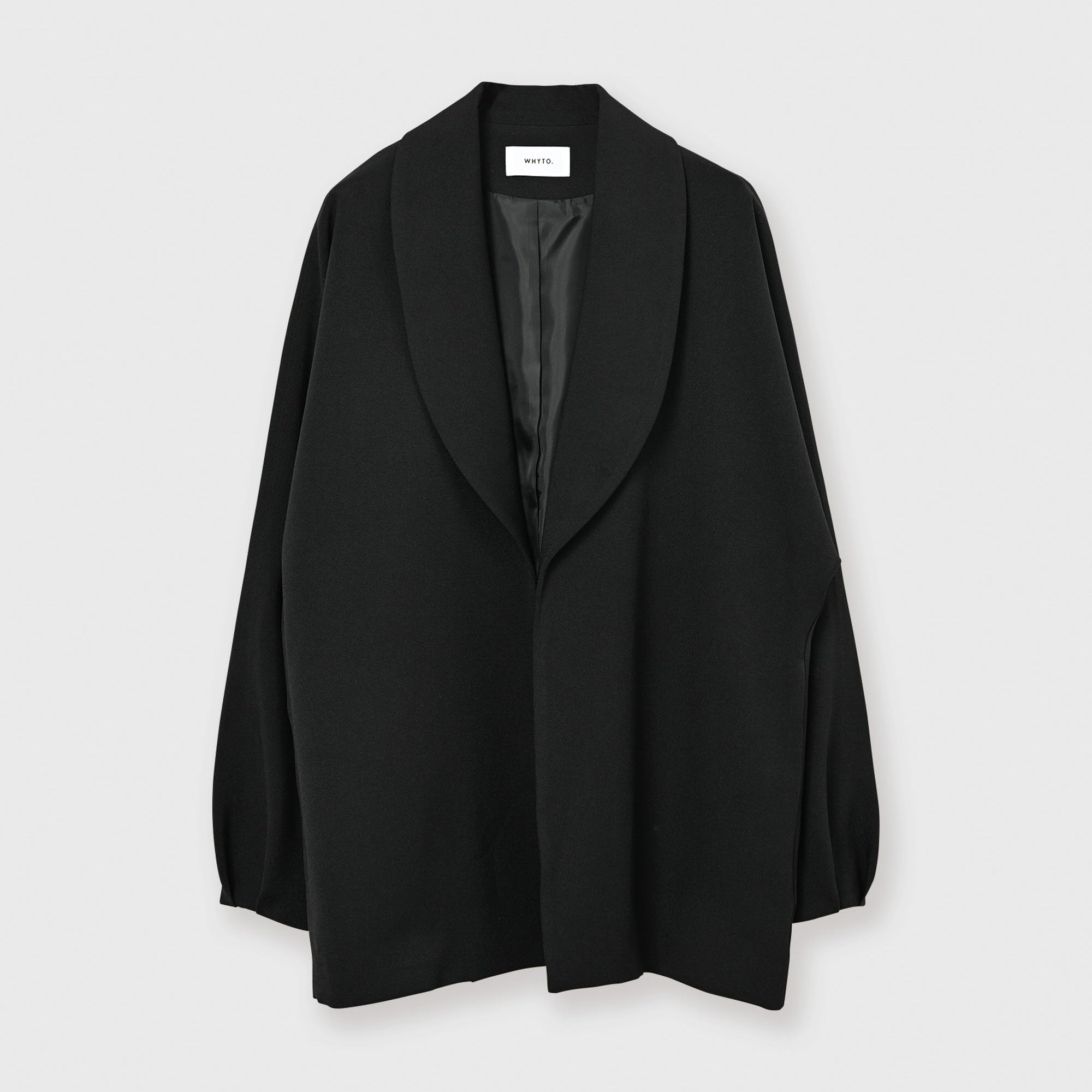 dolman sleeve tailored jacket – Black | WHYTO | 入荷予定アイテム