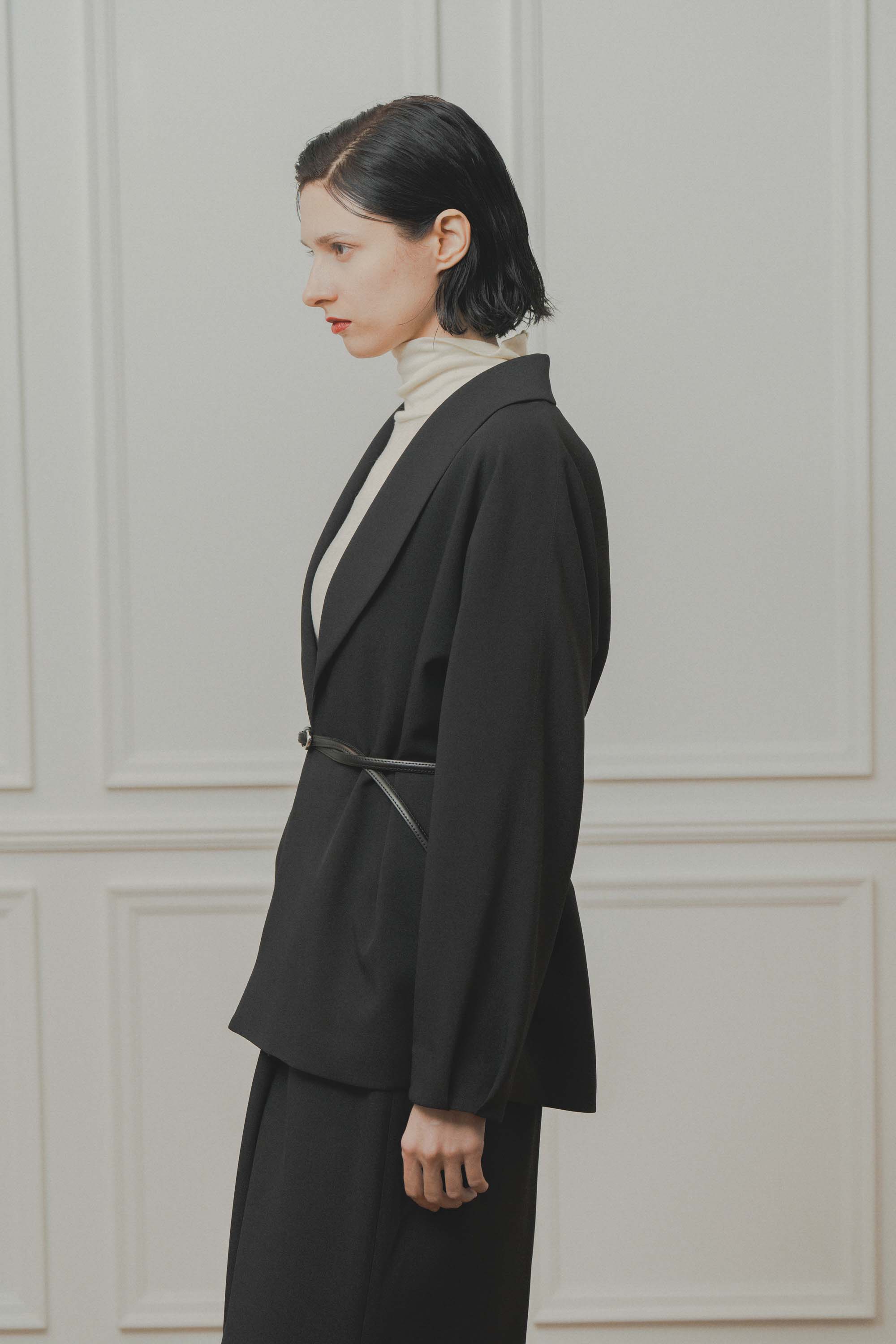 dolman sleeve tailored jacket – Black | WHYTO | 入荷予定アイテム