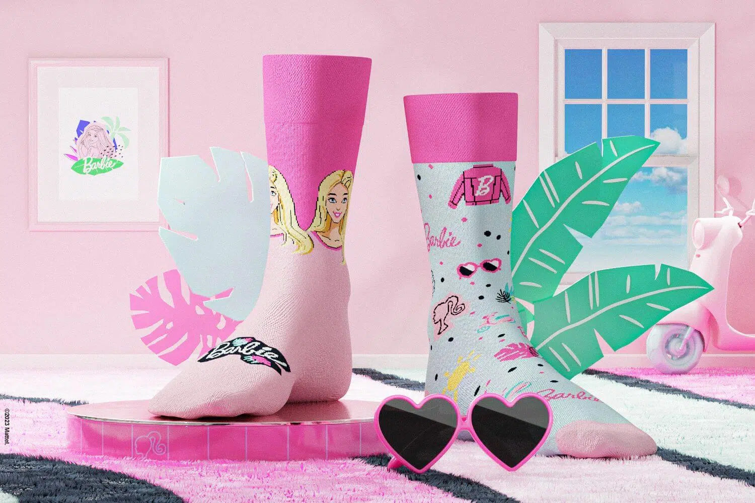 many mornings reguler socks / BARBIE【many mornings メニ―モーニングス】【ネコポス選択可能】