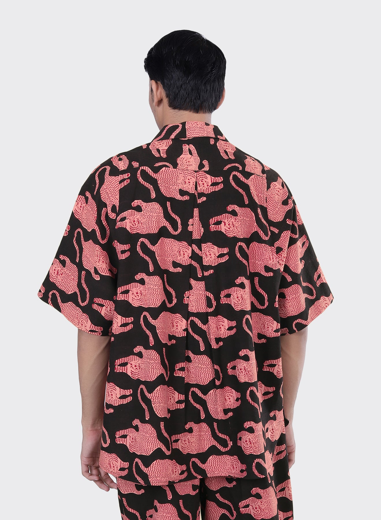 YUSUKE_Block Print Bp69 Coral | | Color:Block Print Bp69 Coral【KARDO_カルド】【archive】