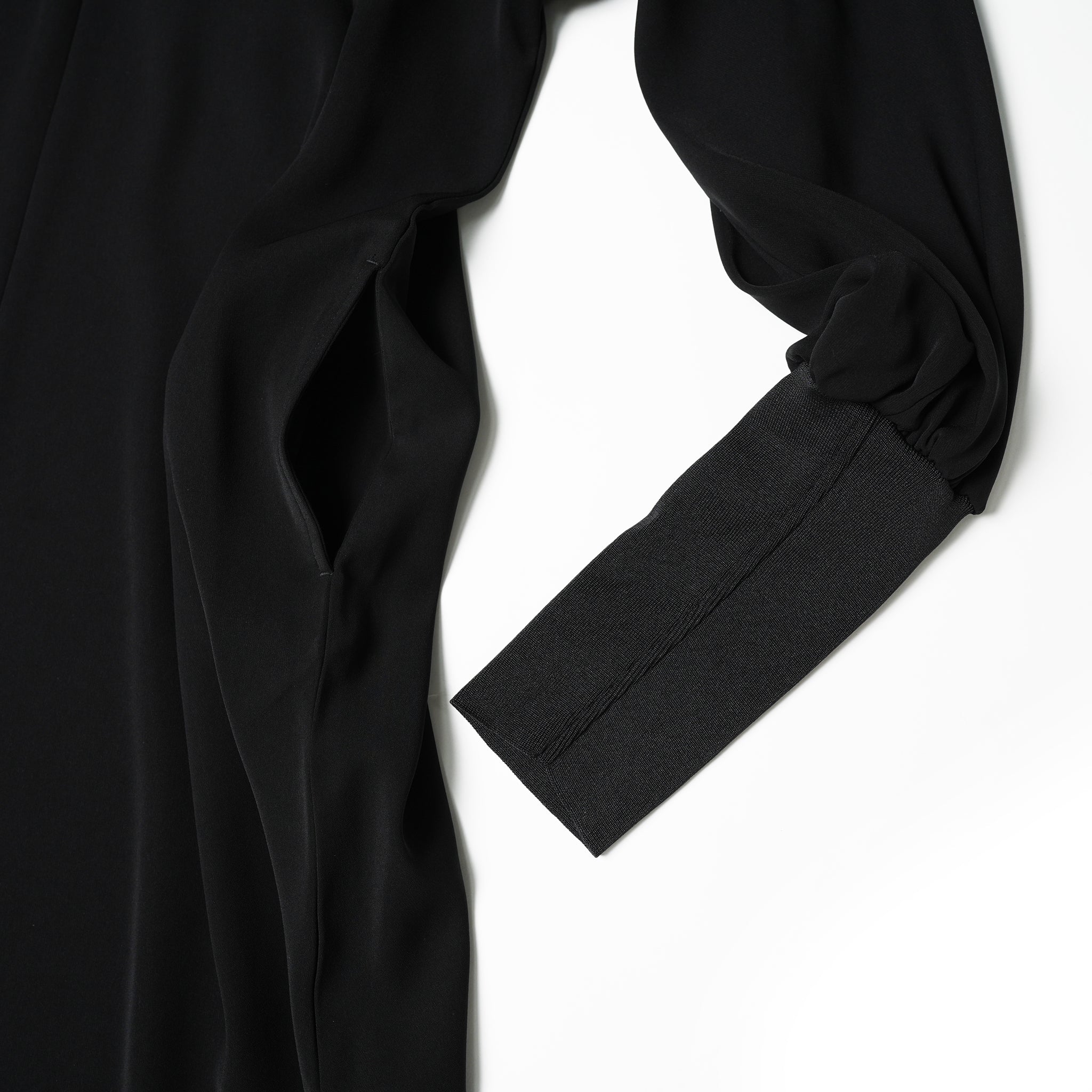 No:23233-2782H | Name:リラックスフレアワンピース | Color:Black | Size:36/38 | 【ANGELINA_アンジェリーナ】