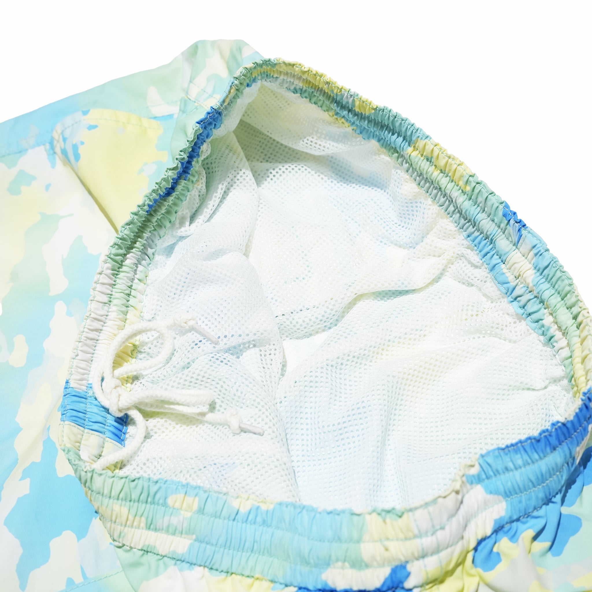 AM-2415004 | Camo Print Track Short Pants | Color:Khaki/Blue【ARMYTWILL_アーミーツイル】【ネコポス選択可能】