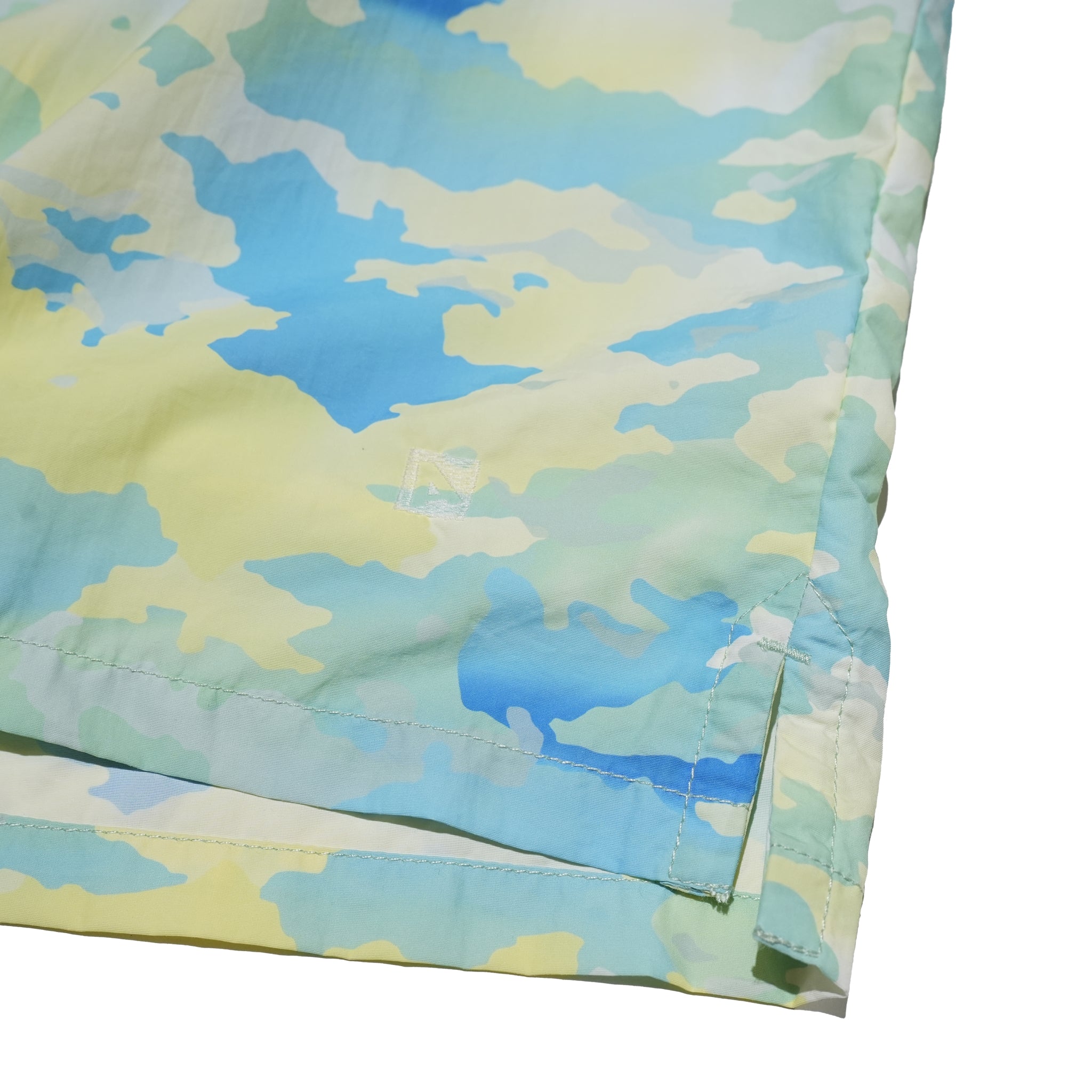 AM-2417008 | Camo Print H/S Utility Shirt | Color:Khaki/Blue【ARMYTWILL_アーミーツイル】