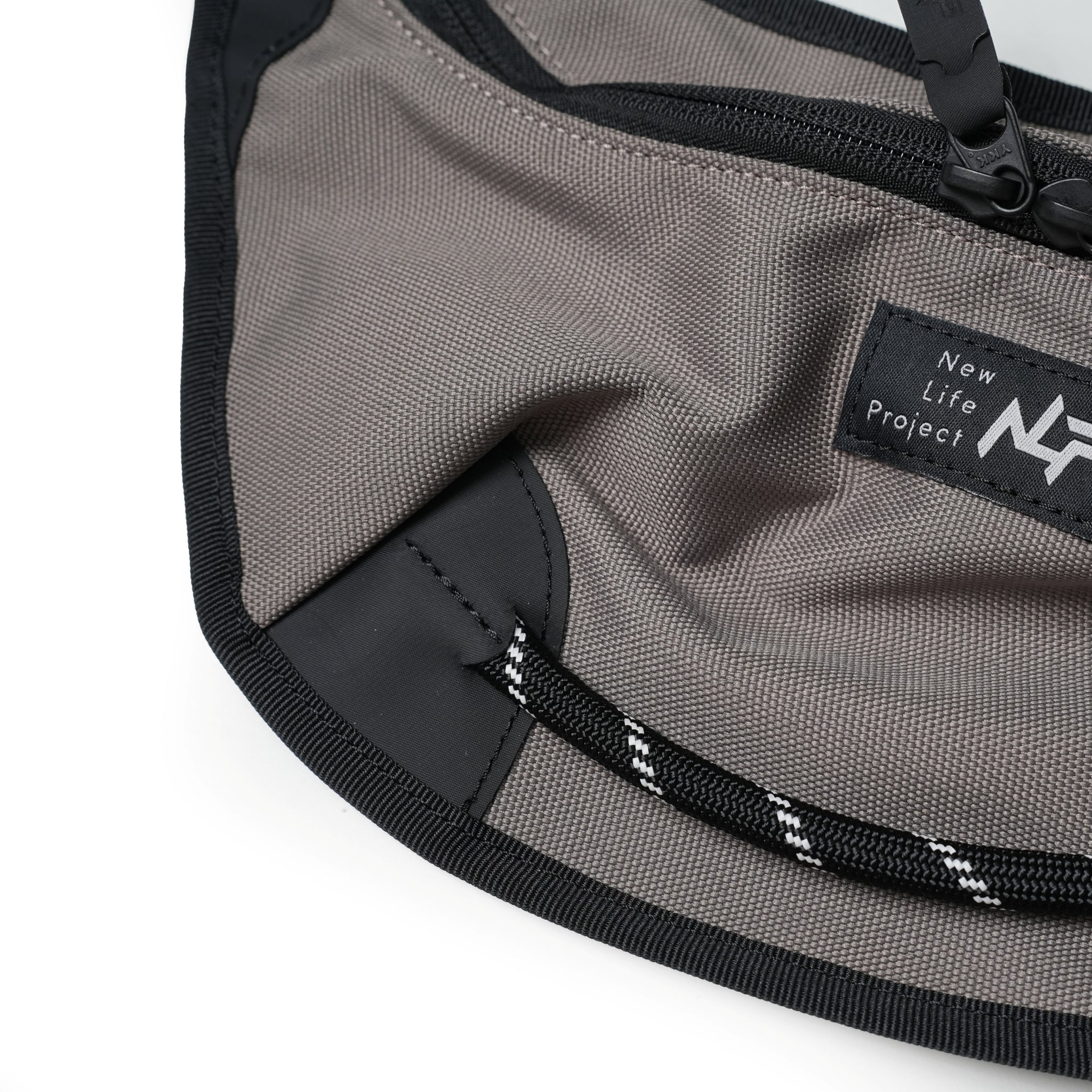 No:NLA203L01 | Name:ECO CANVAS MOON SHOULDER | Color:Black/Beige【New Life Project_ニューライフプロジェクト】