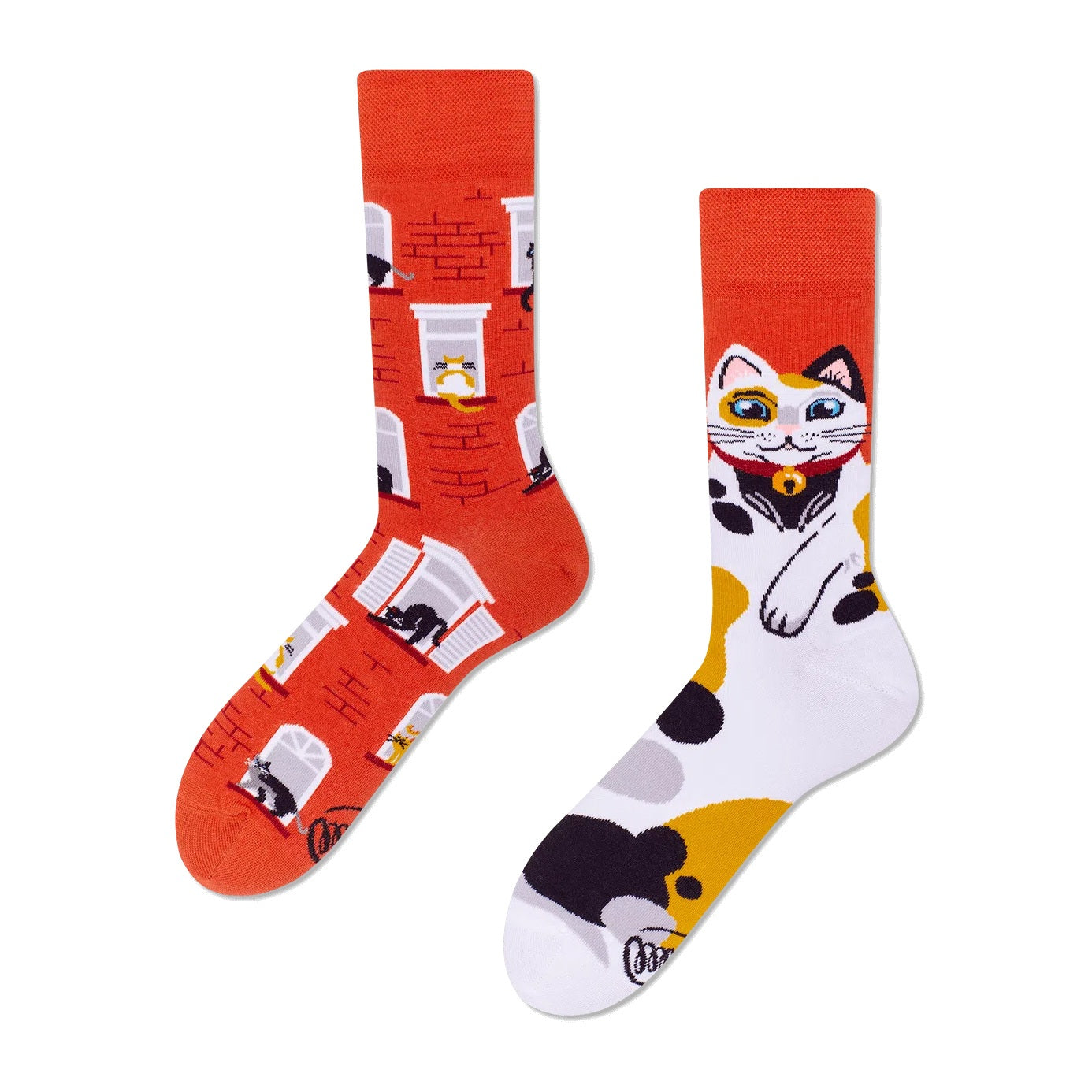 reguler socks / City Cat 【many mornings メニ―モーニングス】【ネコポス選択可能】
