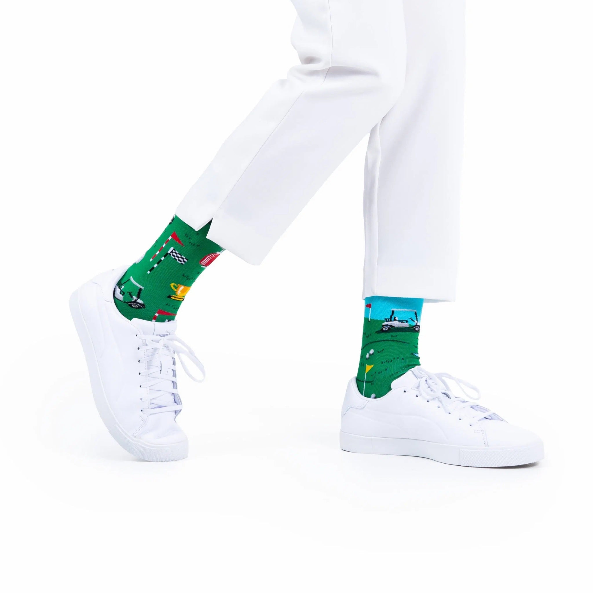 reguler socks / Golf Course【many mornings メニ―モーニングス】【ネコポス選択可能】