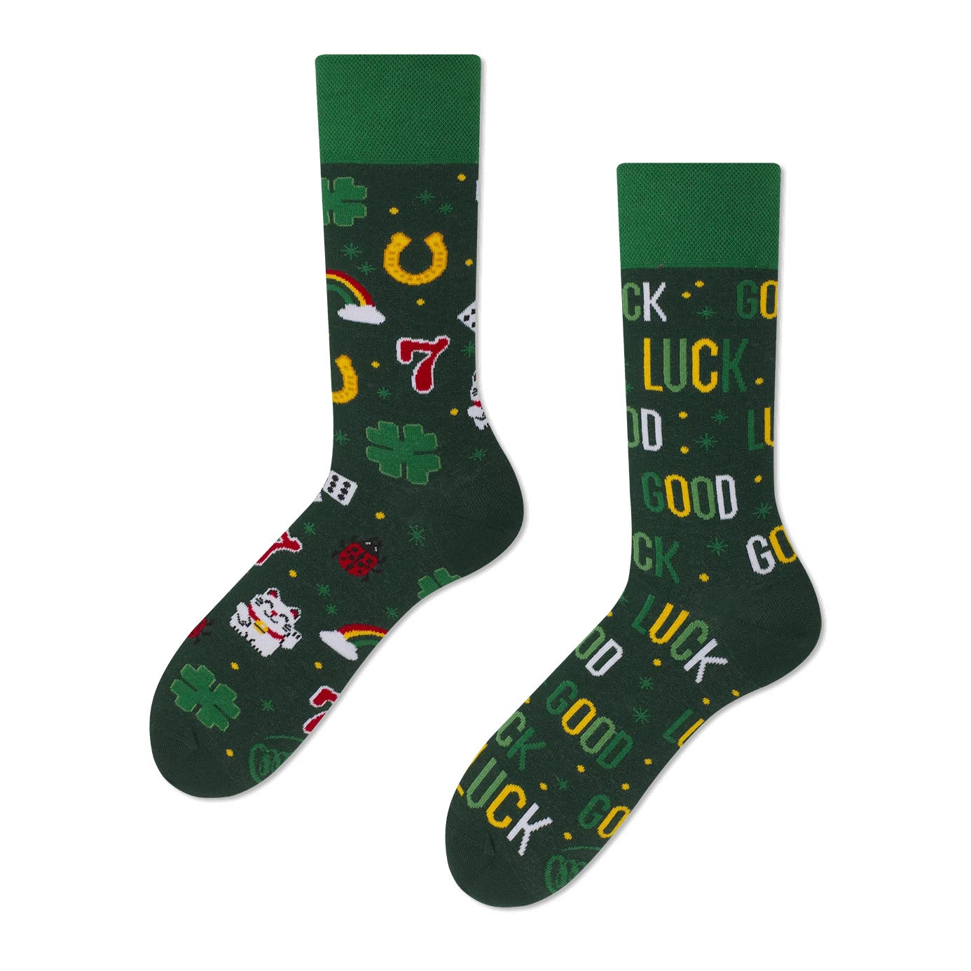 many mornings reguler socks / Good Luck 【many mornings メニ―モーニングス】【ネコポス選択可能】