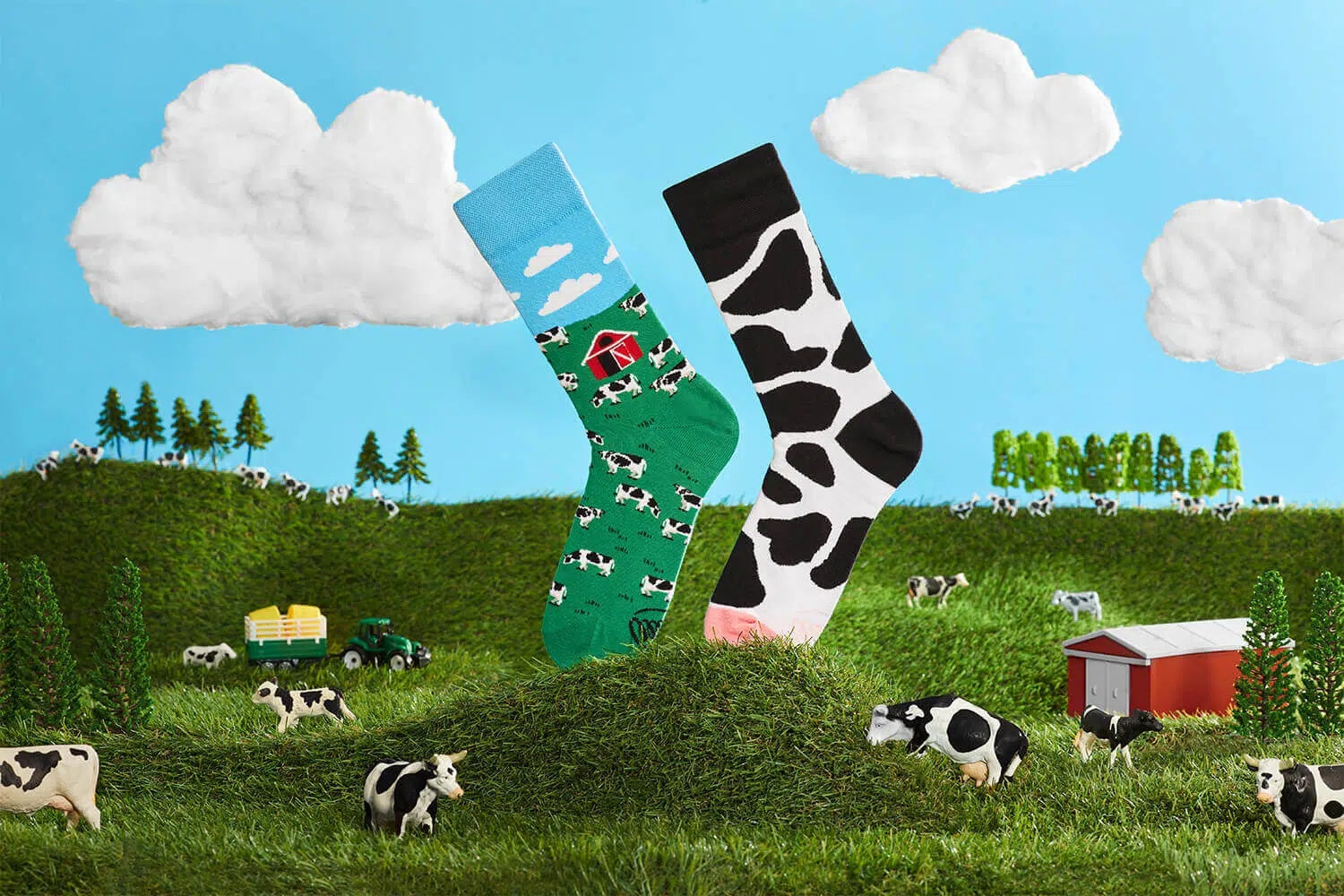 many mornings reguler socks / Holy Cow / 【MANY MORNINGS_メニ―モーニングス】【ネコポス選択可能】