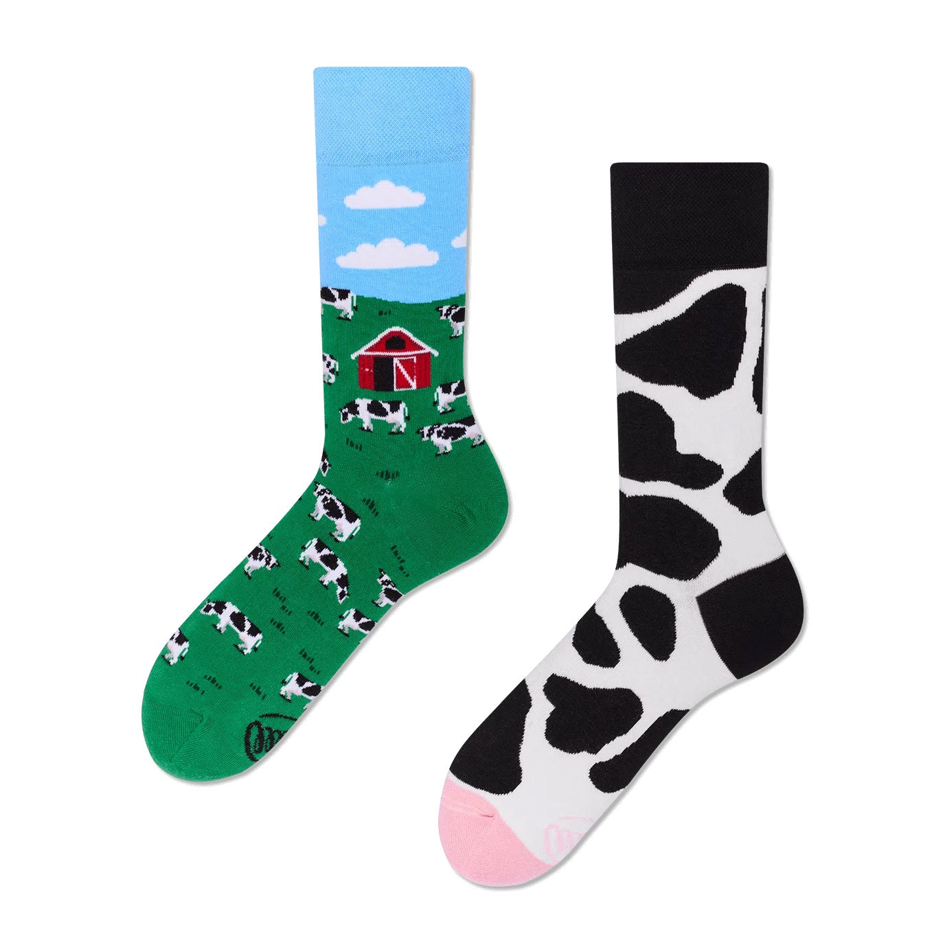 many mornings reguler socks / Holy Cow / 【MANY MORNINGS_メニ―モーニングス】【ネコポス選択可能】