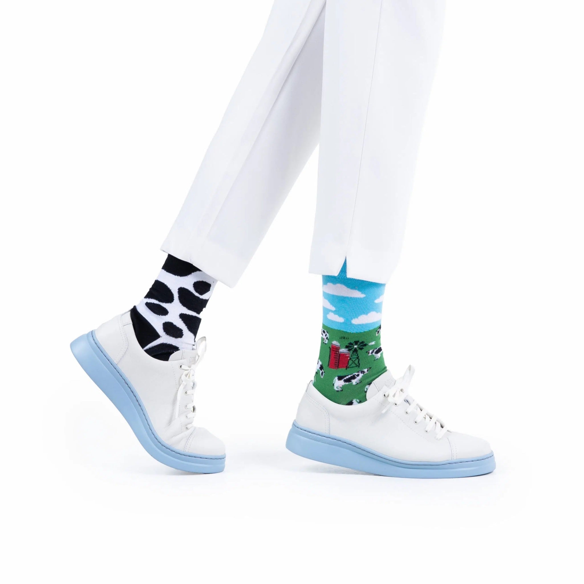 many mornings reguler socks / Holy Cow / 【MANY MORNINGS_メニ―モーニングス】【ネコポス選択可能】