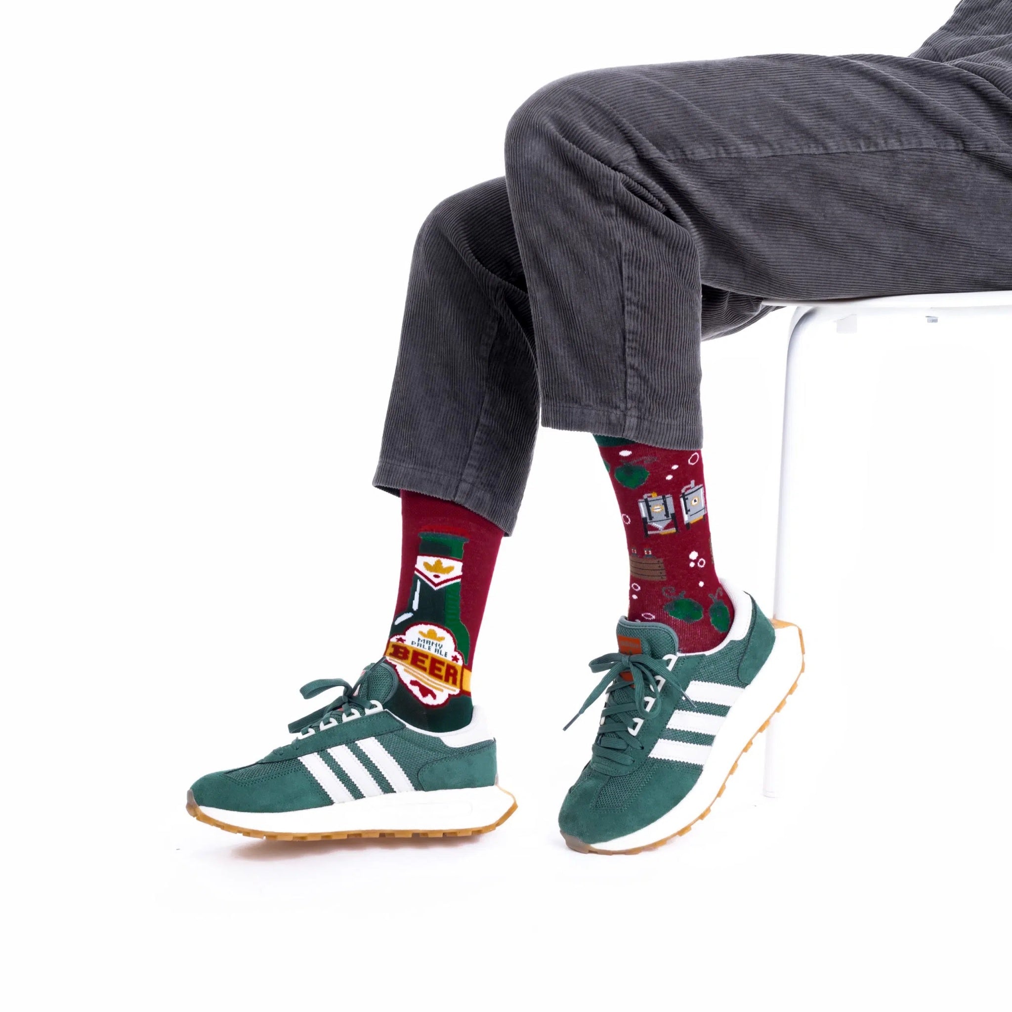 reguler socks / Many Pale Ale【MANY MORNINGS_メニ―モーニングス】【ネコポス選択可能】