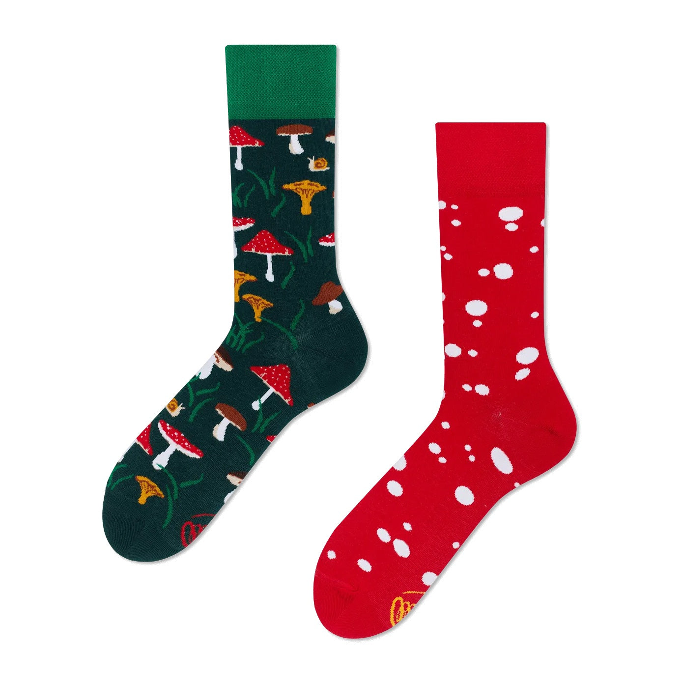 many mornings reguler socks /Meet The Mushroom/ 【many mornings メニ―モーニングス】【ネコポス選択可能】