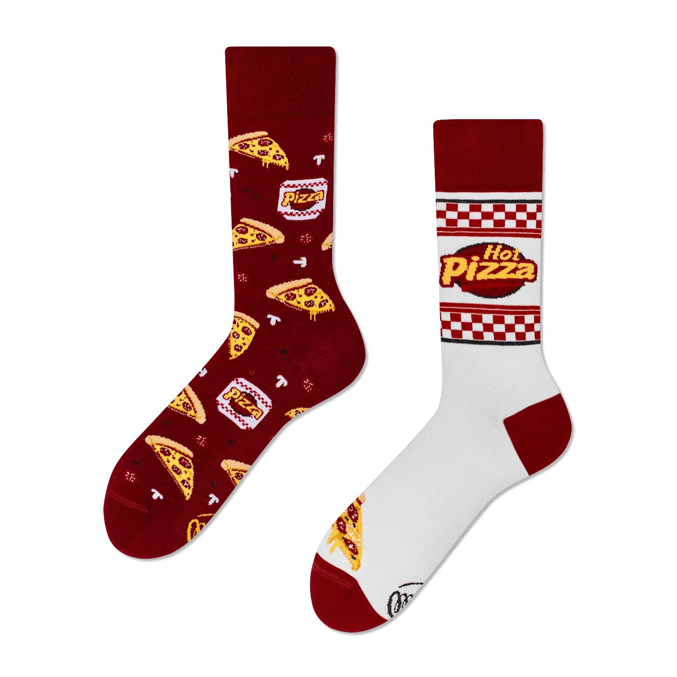 many mornings reguler socks /Pizza Slice / 【MANY MORNINGS_メニ―モーニングス】【ネコポス選択可能】