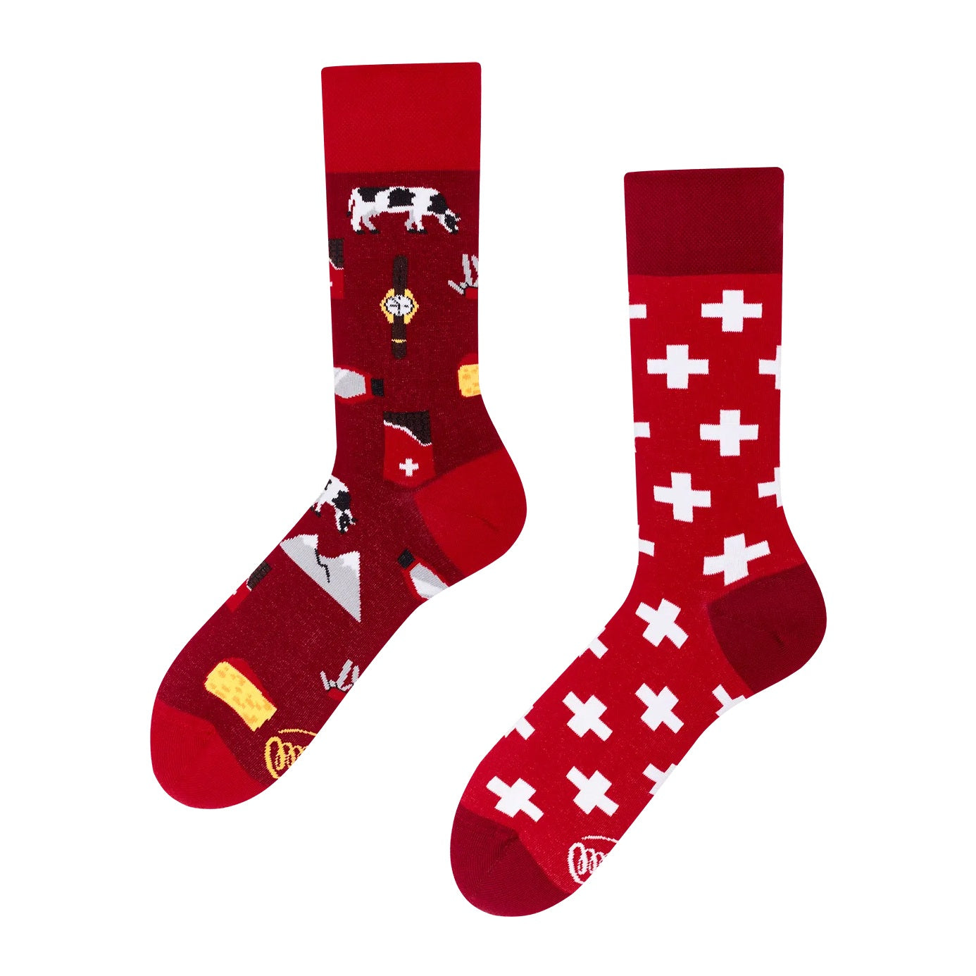 reguler socks / Swiss Journey【many mornings メニ―モーニングス】【ネコポス選択可能】
