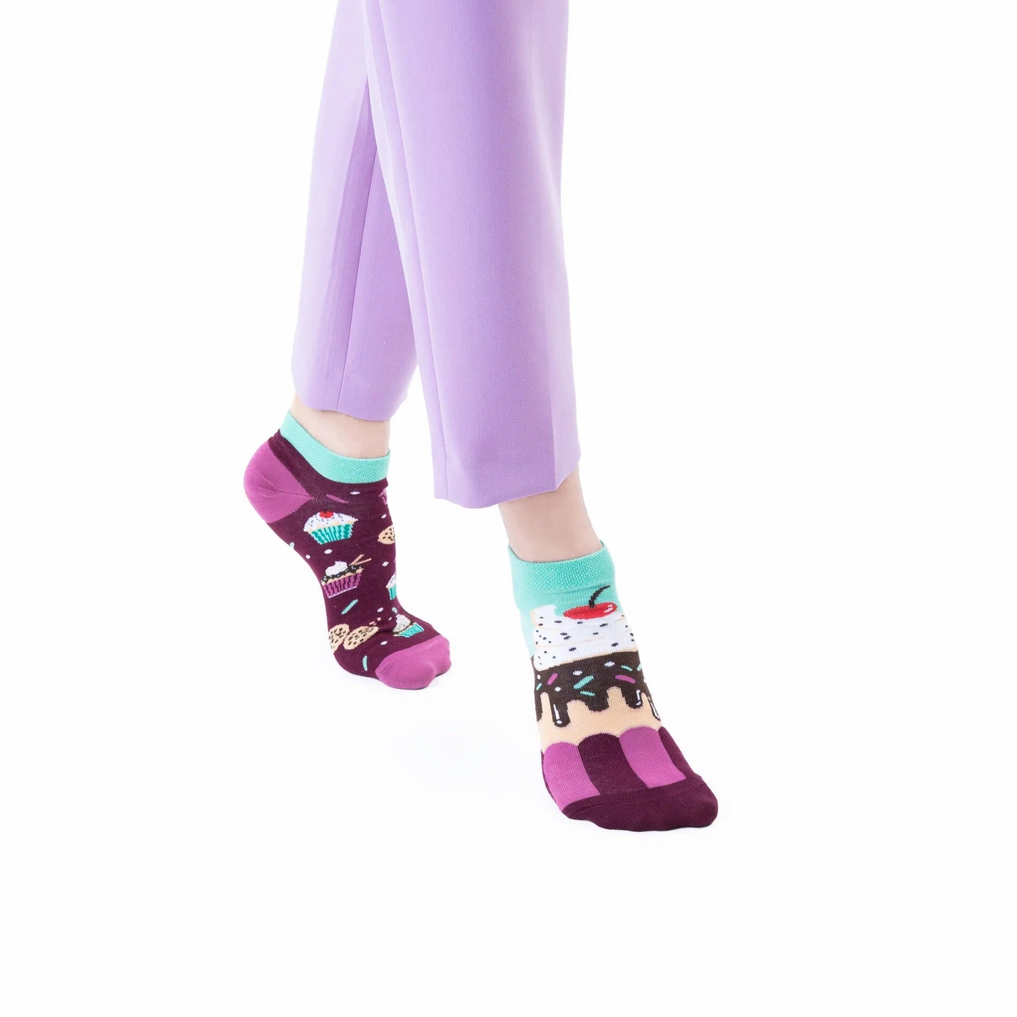 many mornings low socks /The Cupcake/ 【MANY MORNINGS_メニ―モーニングス】【ネコポス選択可能】