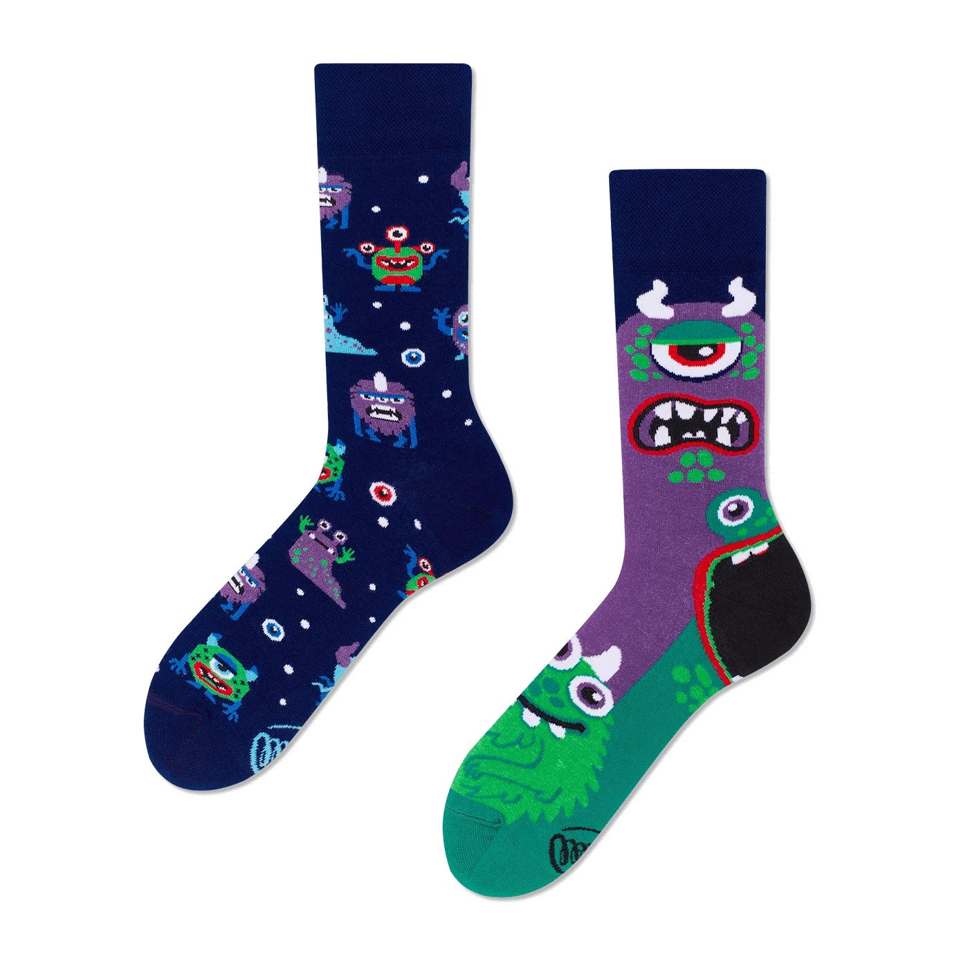 reguler socks  / The Monsters【many mornings メニ―モーニングス】【ネコポス選択可能】