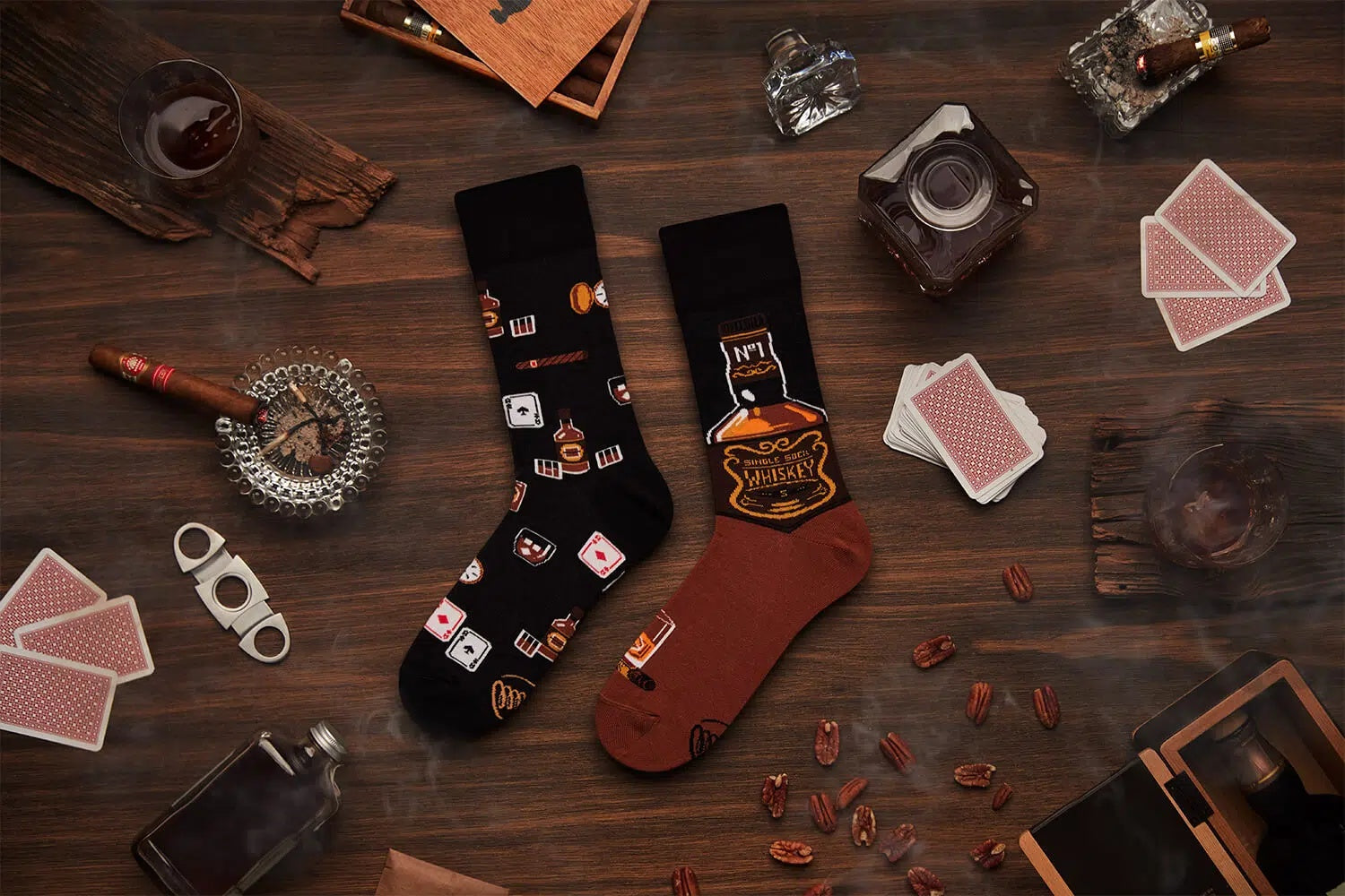 reguler socks / Whisky 【MANY MORNINGS_メニ―モーニングス】【ネコポス選択可能】