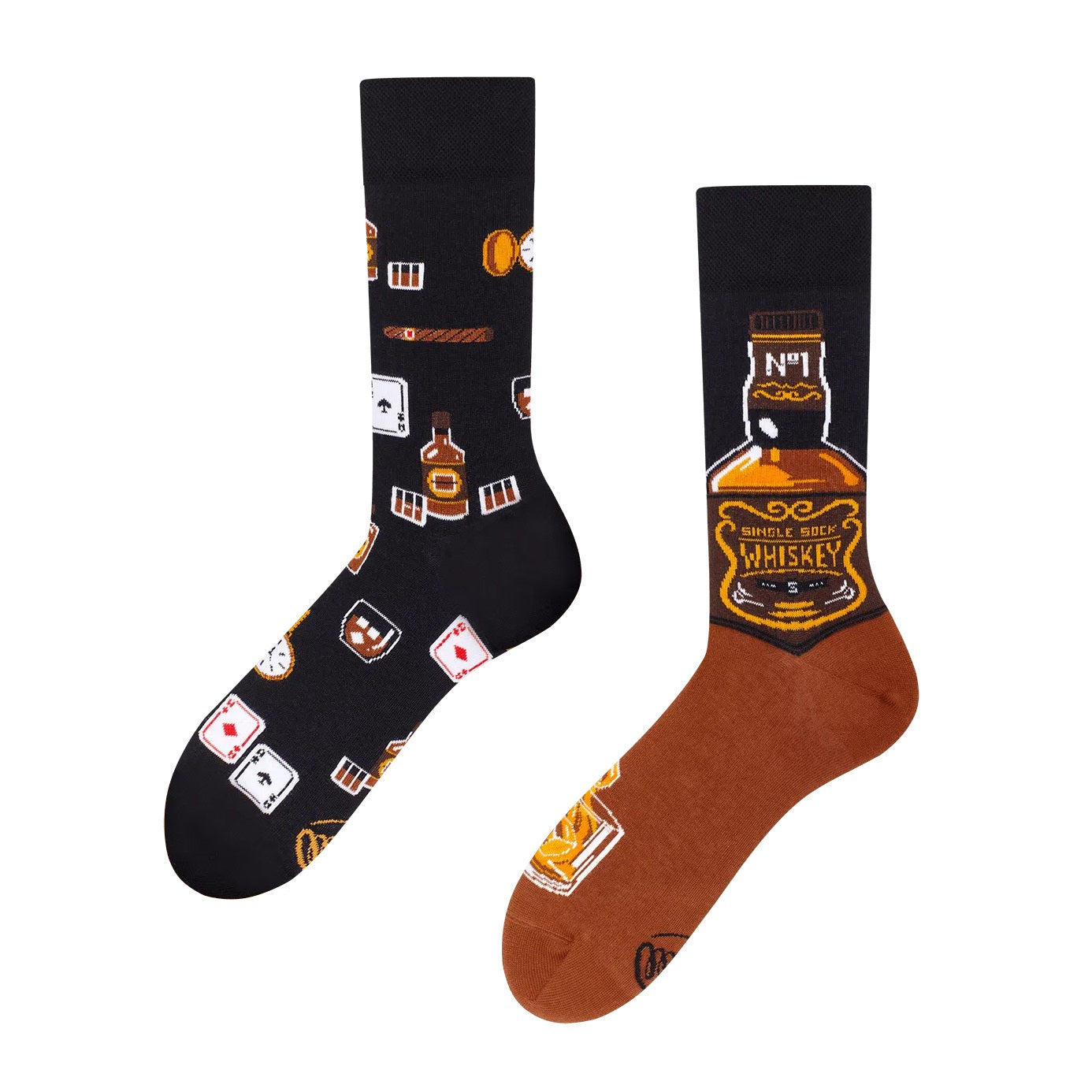 reguler socks / Whisky 【MANY MORNINGS_メニ―モーニングス】【ネコポス選択可能】