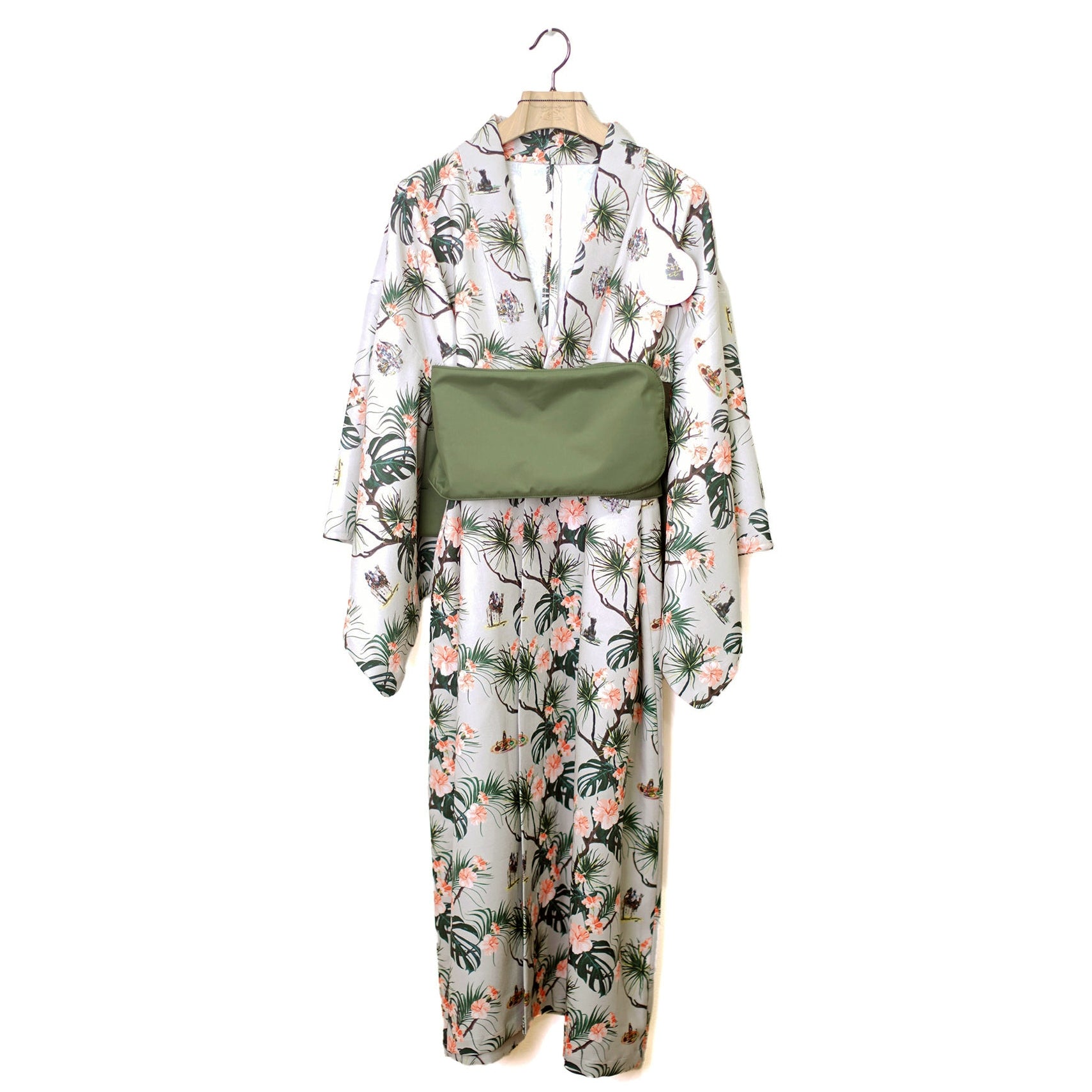 No:SF24SS-05A | Name:Reflax(R) Carnival Aloha Yukata | Color:Beige【STOF_ストフ】【archive】