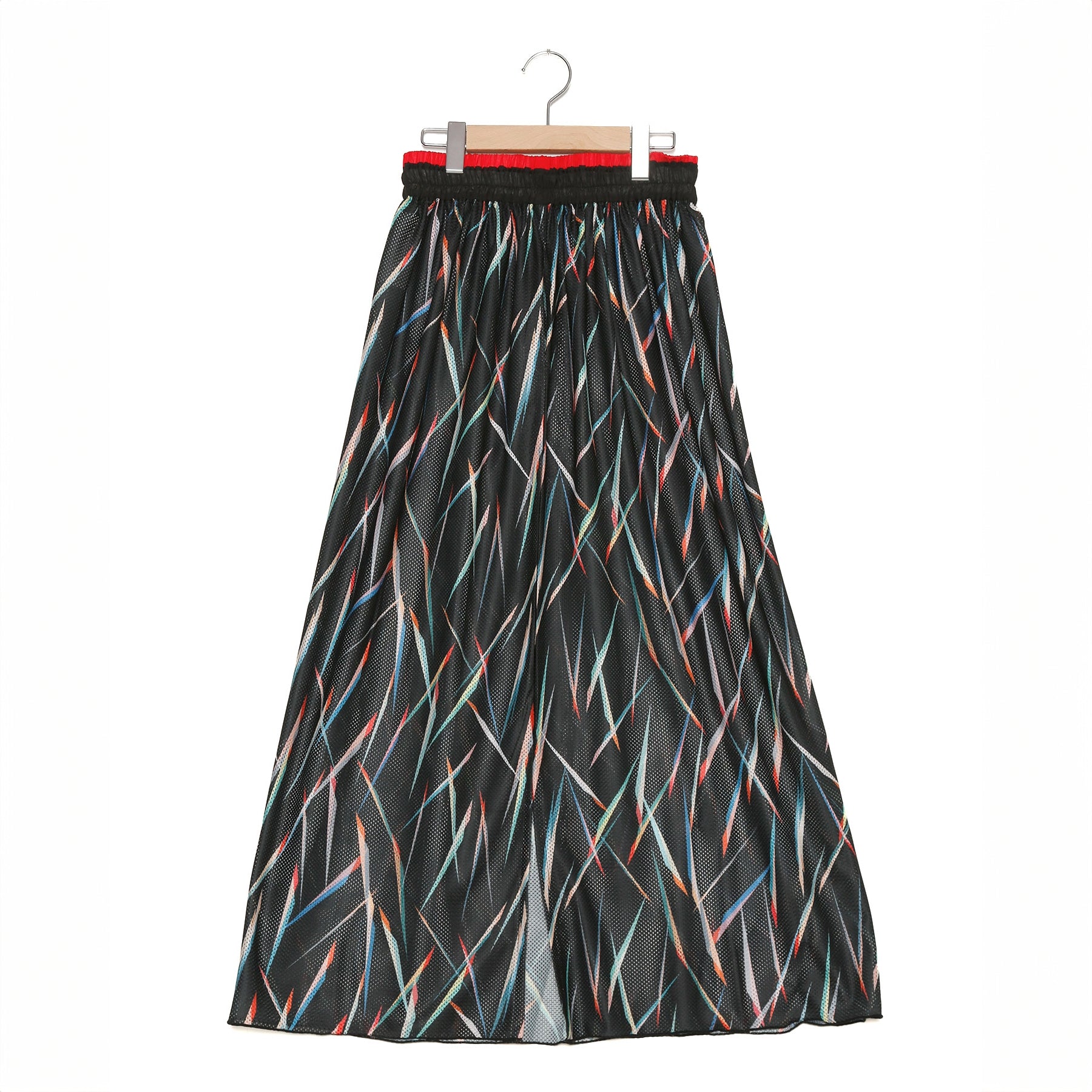 SF24SS-20B | Festival Summer Mesh Skirt | Color:Fireworks【STOF_ストフ】【archive】
